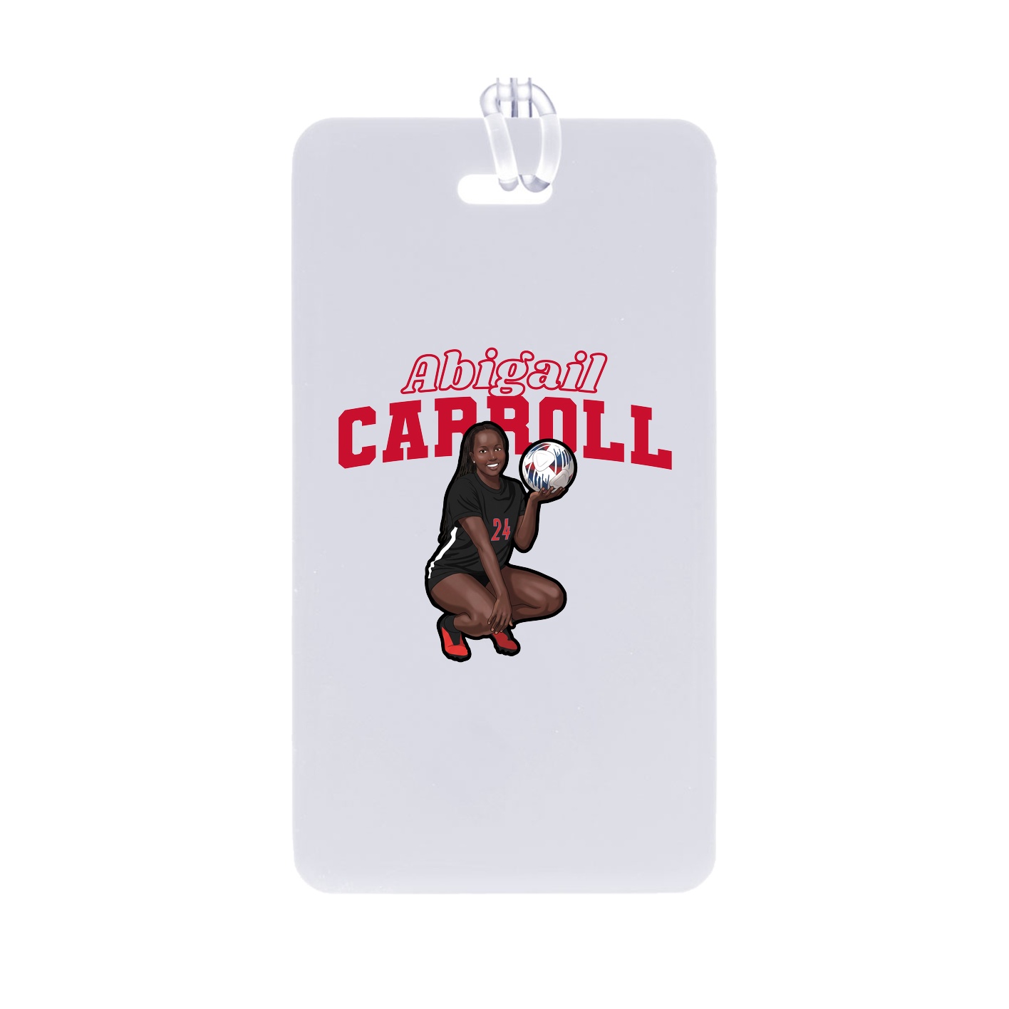 Bag Tag — Name Arch in Classic