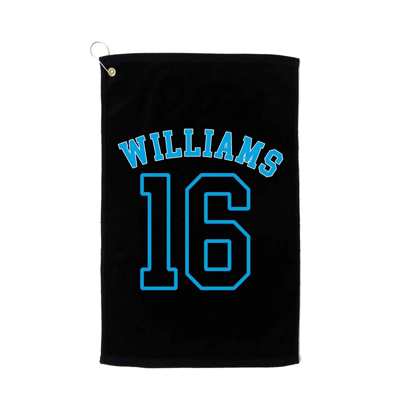 Golf Towel — Shirsey Arch in Black