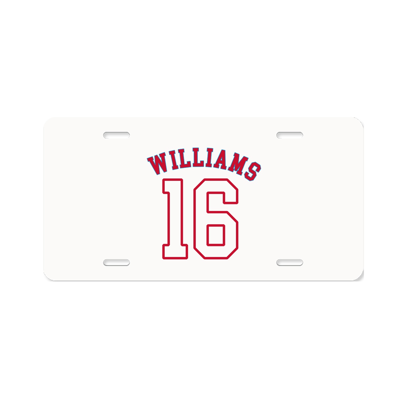License Plate — Shirsey Arch in Classic