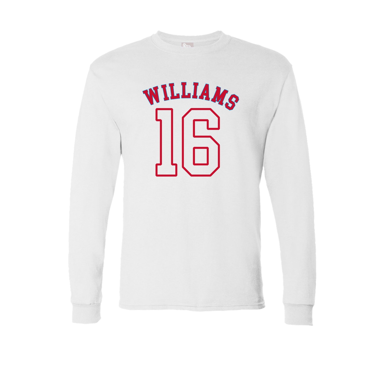 Long Sleeve Tee — Shirsey Arch in White