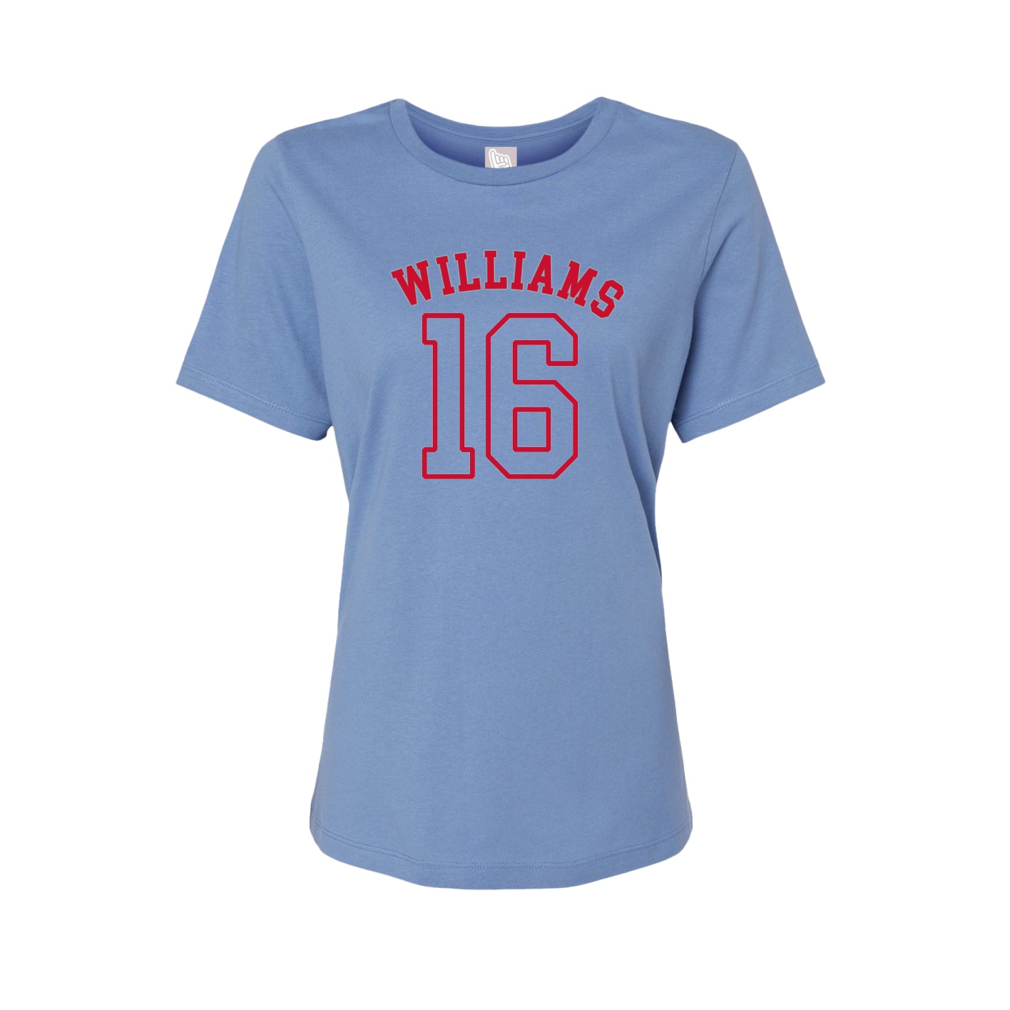 Womens Tee — Shirsey Arch in Powder Blue