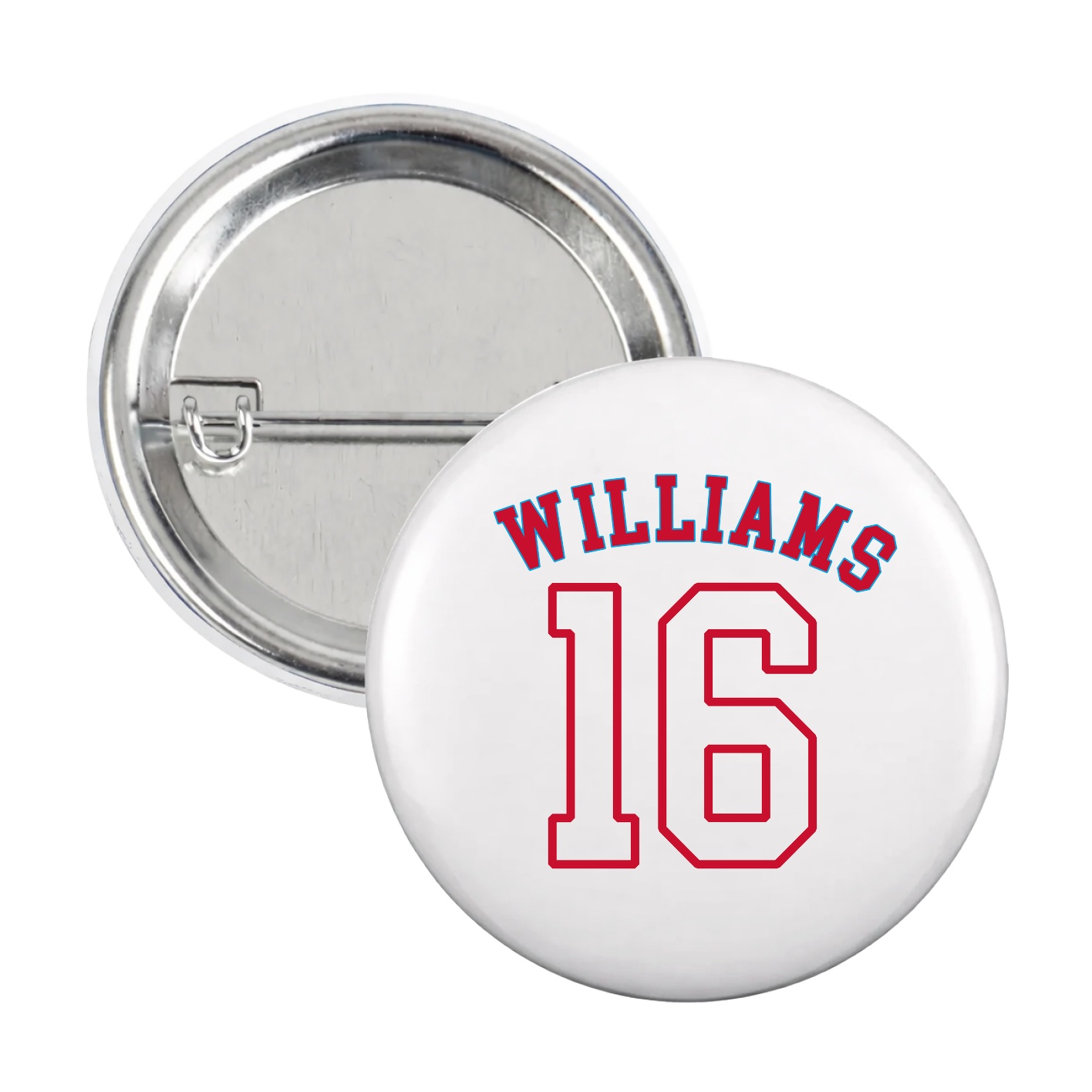 Game Day Button — Shirsey Arch in White