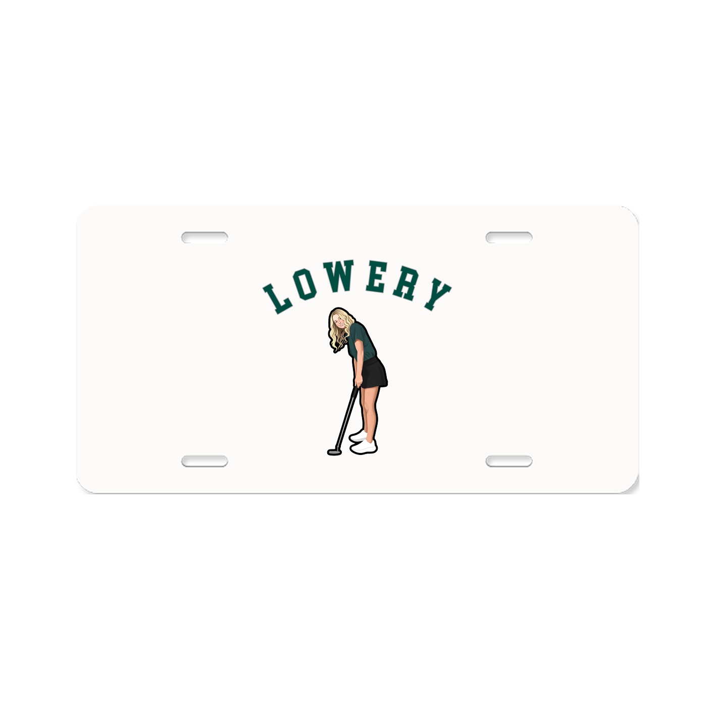 License Plate — Shirsey Arch in Classic