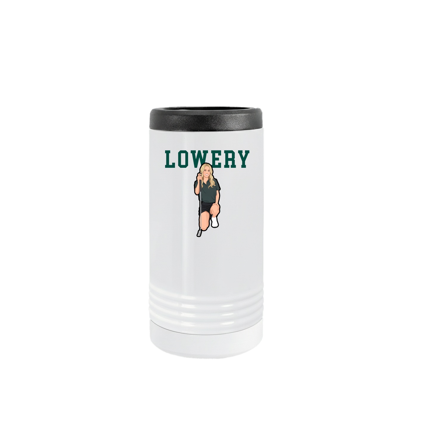 Slim Beverage Holder — Shirsey in White