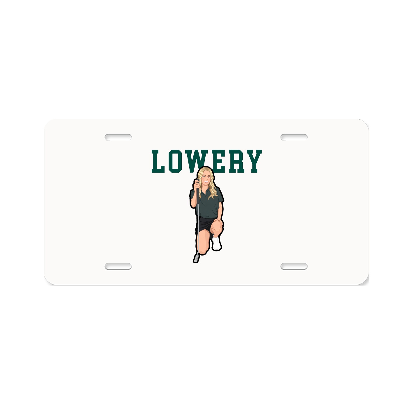 License Plate — Shirsey in Classic
