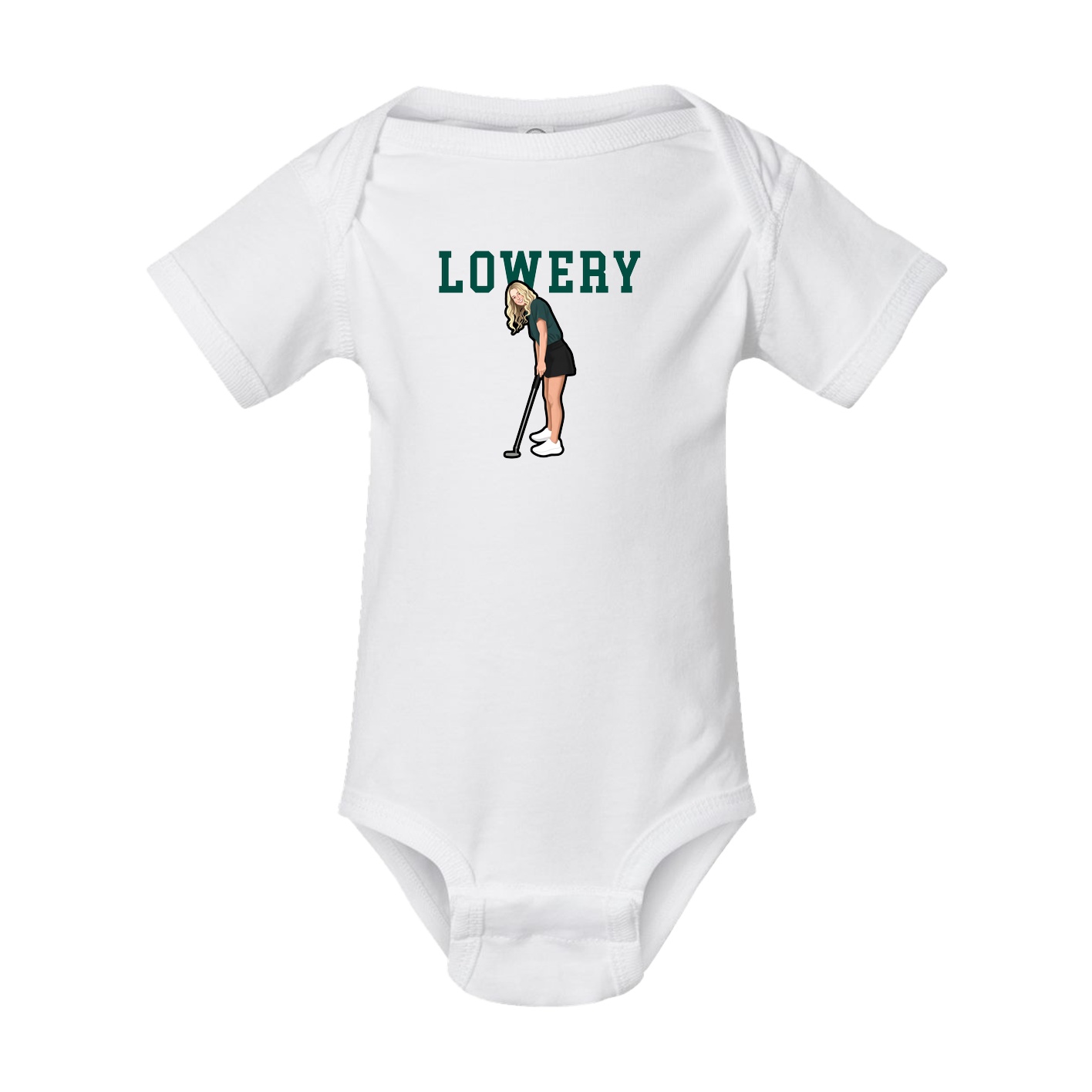 Baby Onesie — Shirsey in White