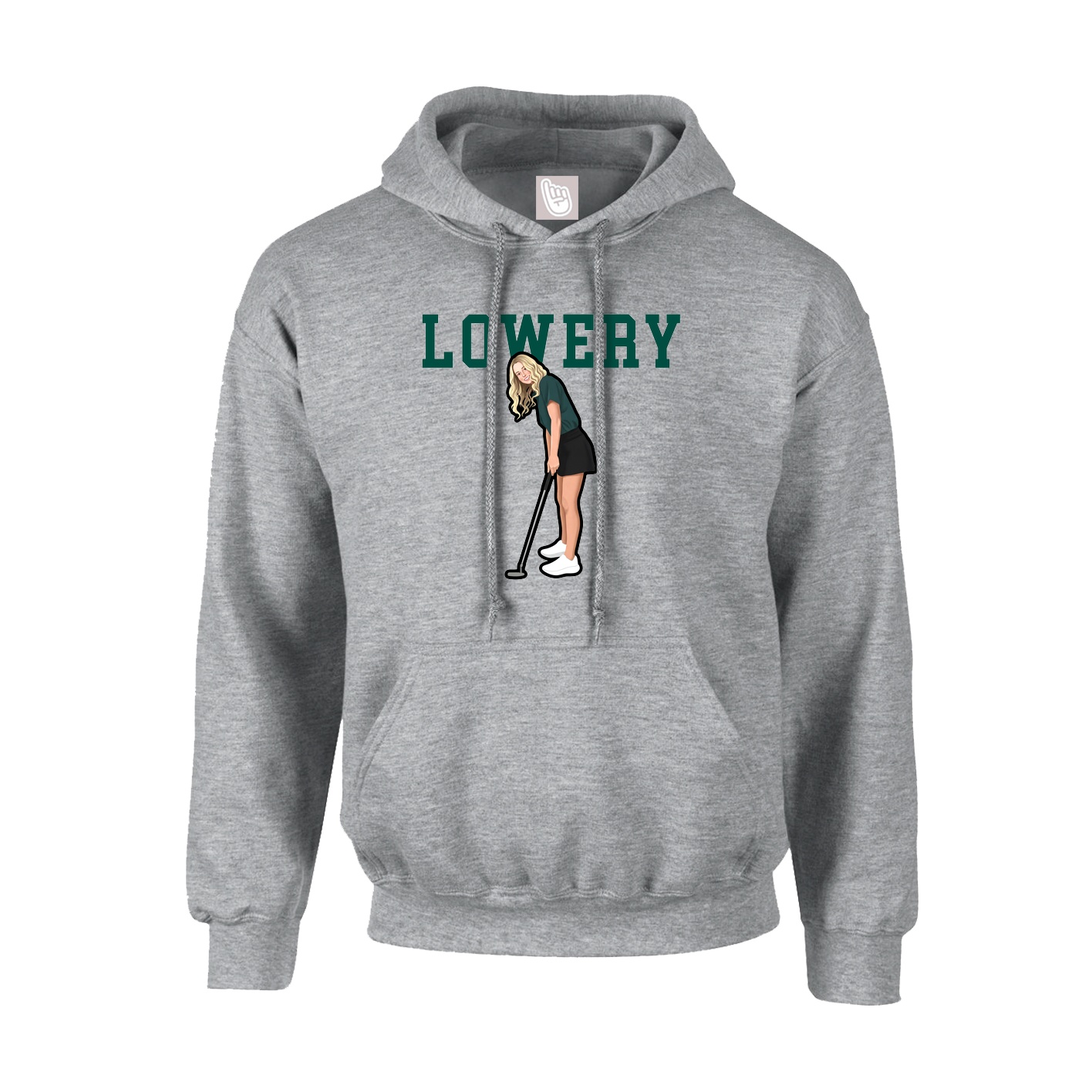 Hoodie — Shirsey in Grey