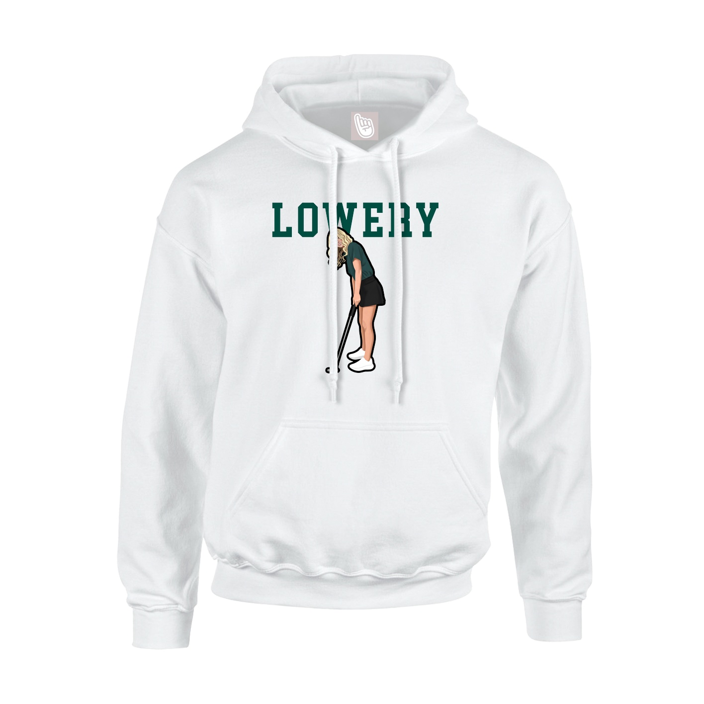 Youth Hoodie — Shirsey in White