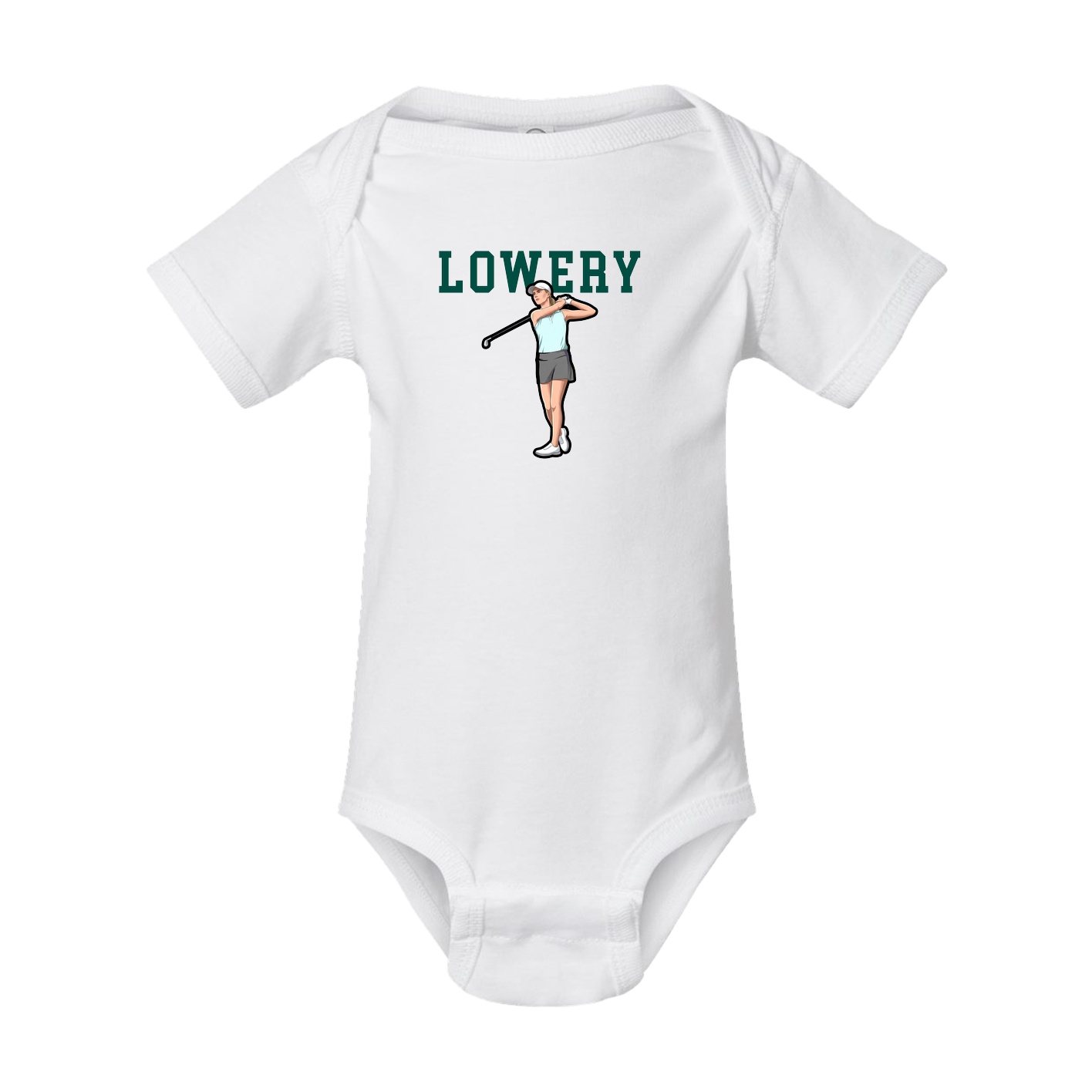 Baby Onesie — Shirsey in White