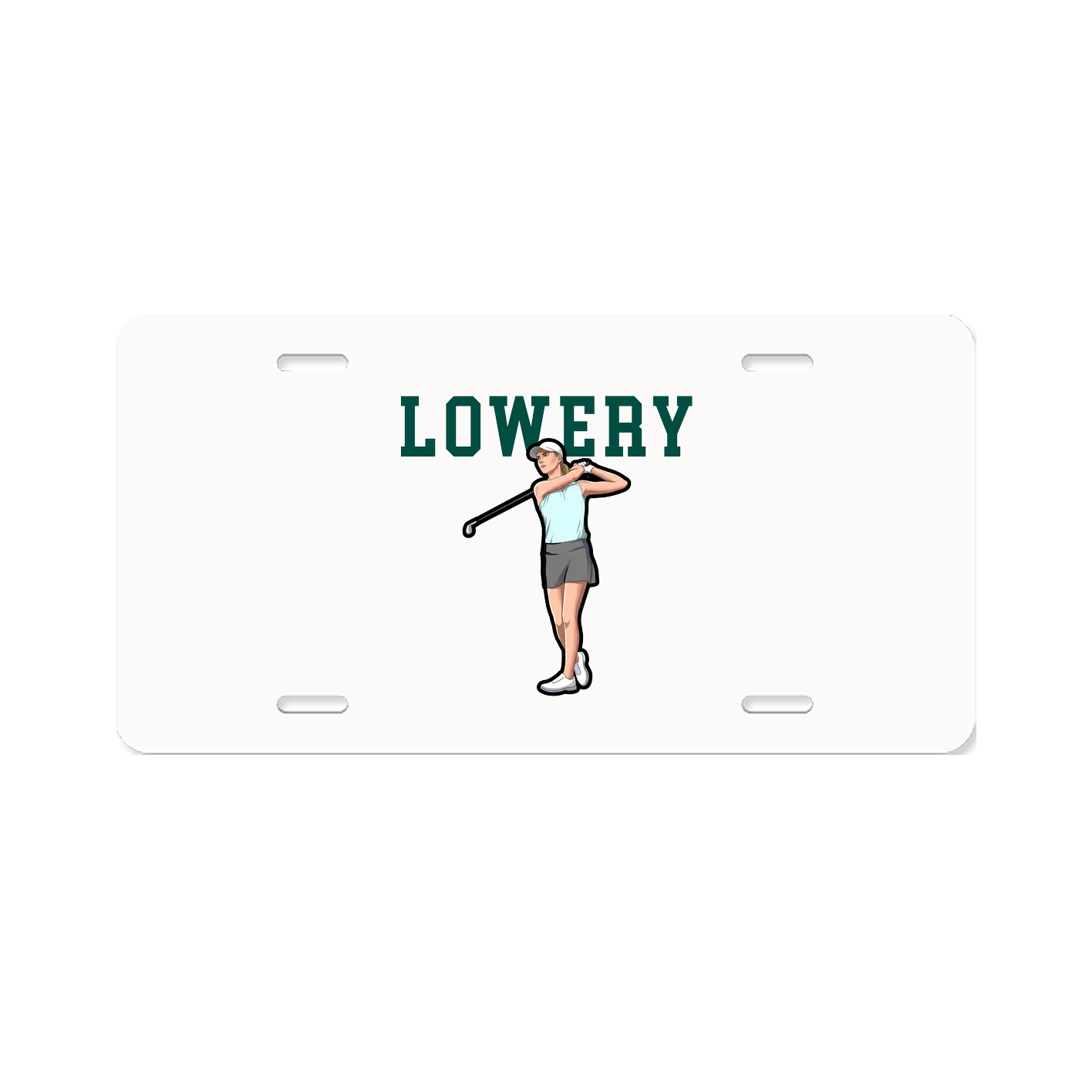 License Plate — Shirsey in Classic
