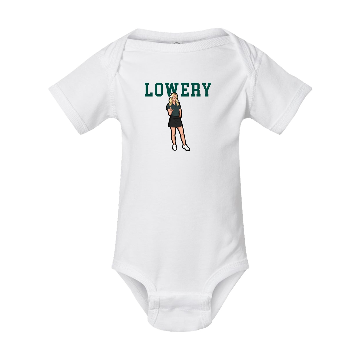 Baby Onesie — Shirsey in White