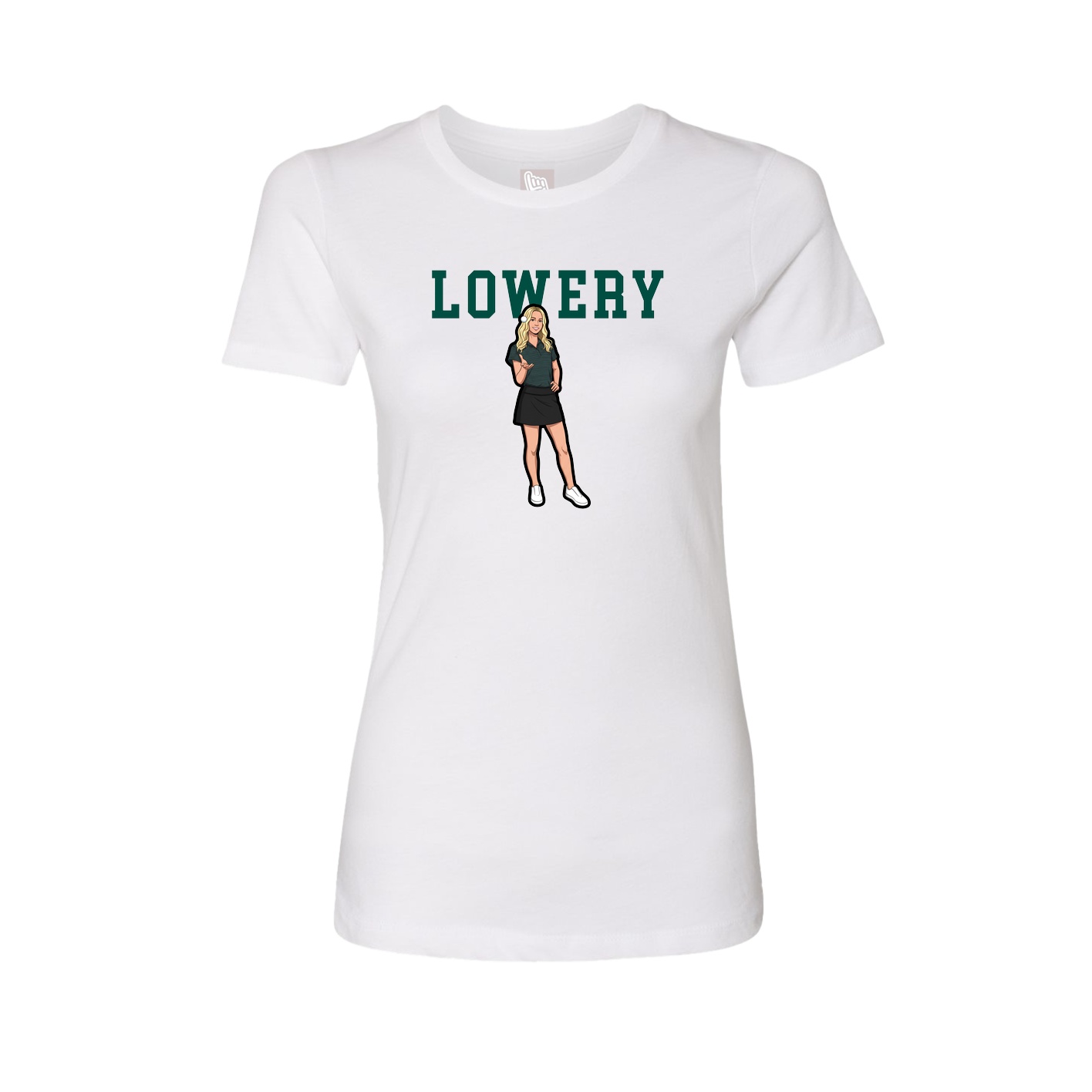 Fitted Women's Tee — Shirsey in White