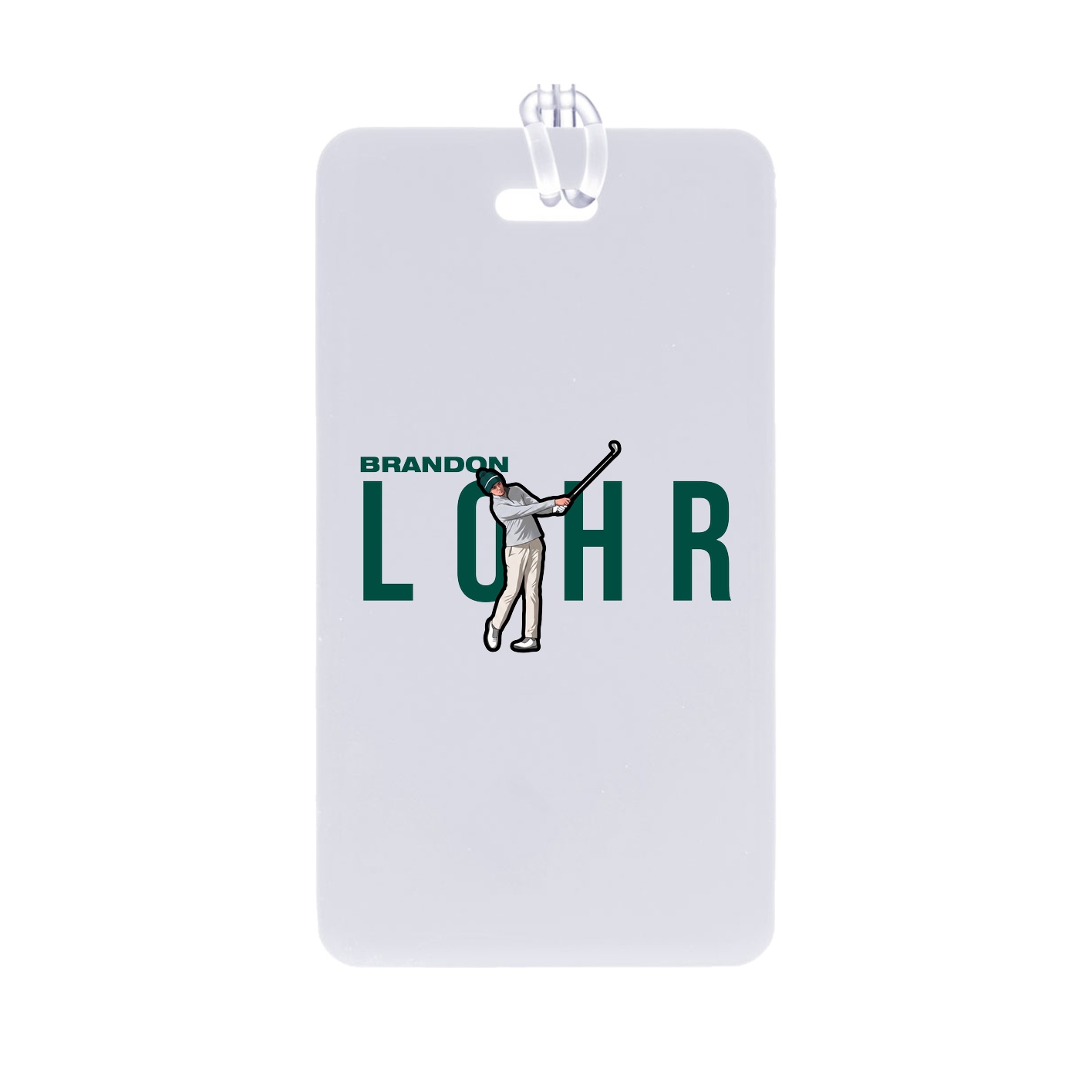 Bag Tag — Player Name in Classic