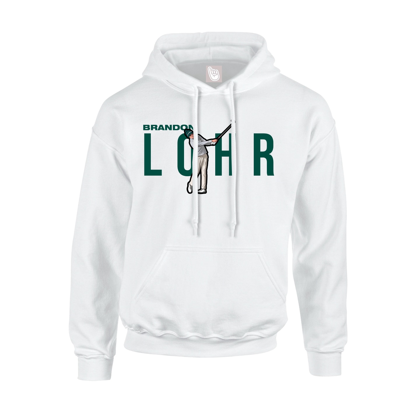 Hoodie — Player Name in White