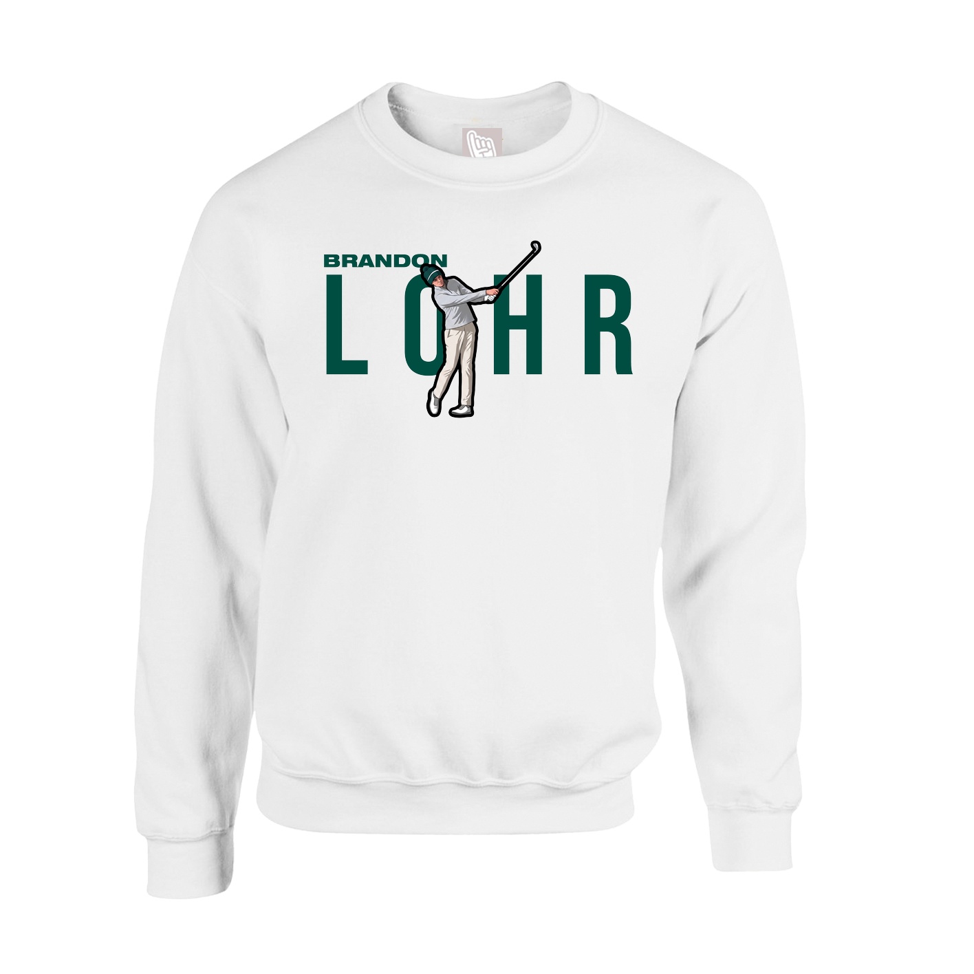Fleece Crew — Player Name in White