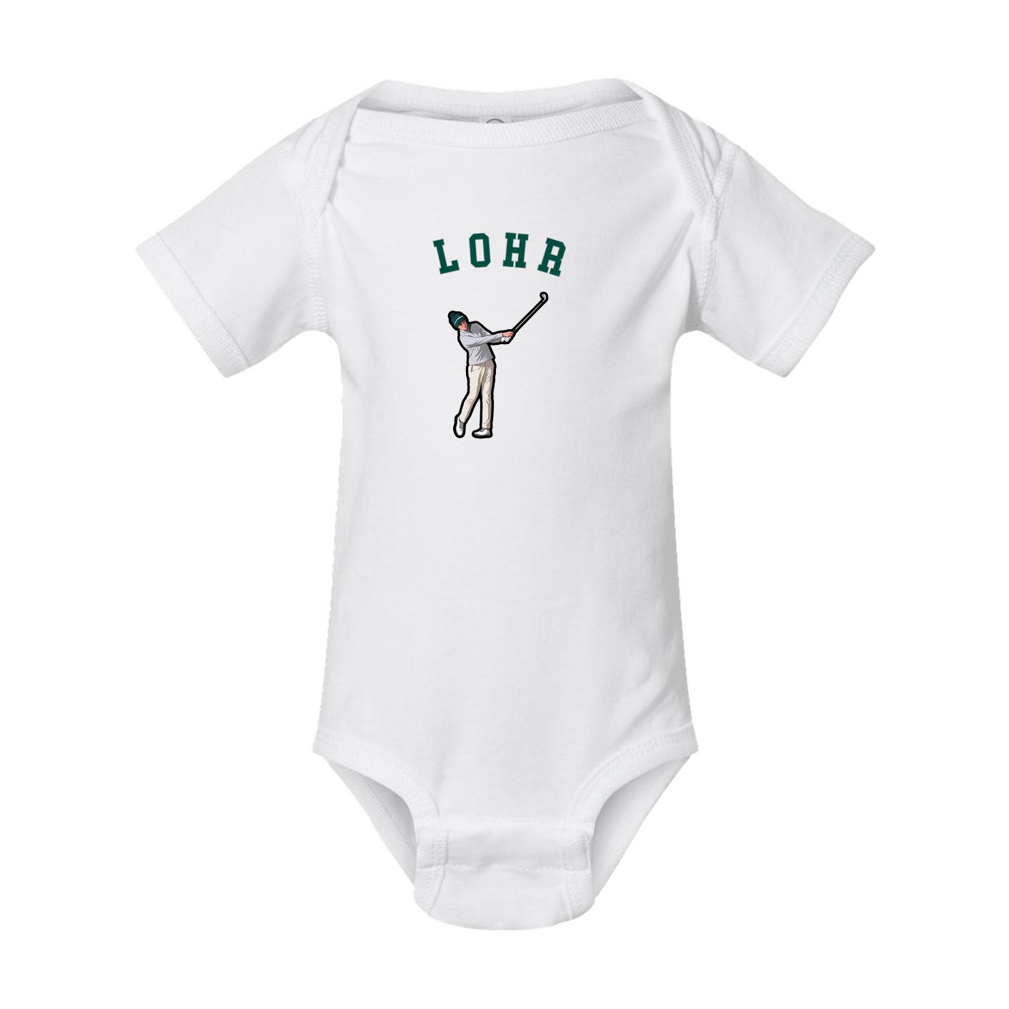 Baby Onesie — Shirsey Arch in White