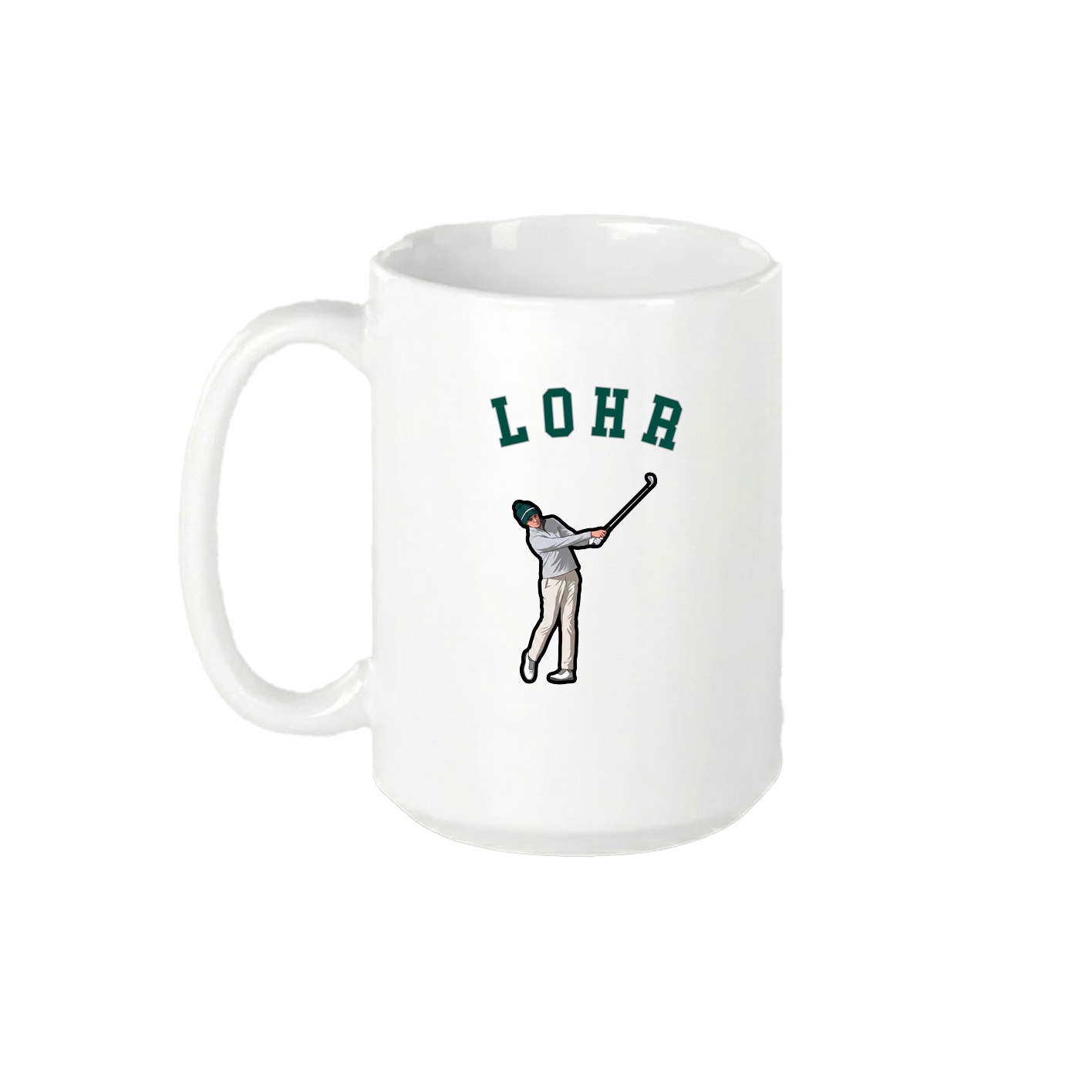 15oz Coffee Mug — Shirsey Arch in White