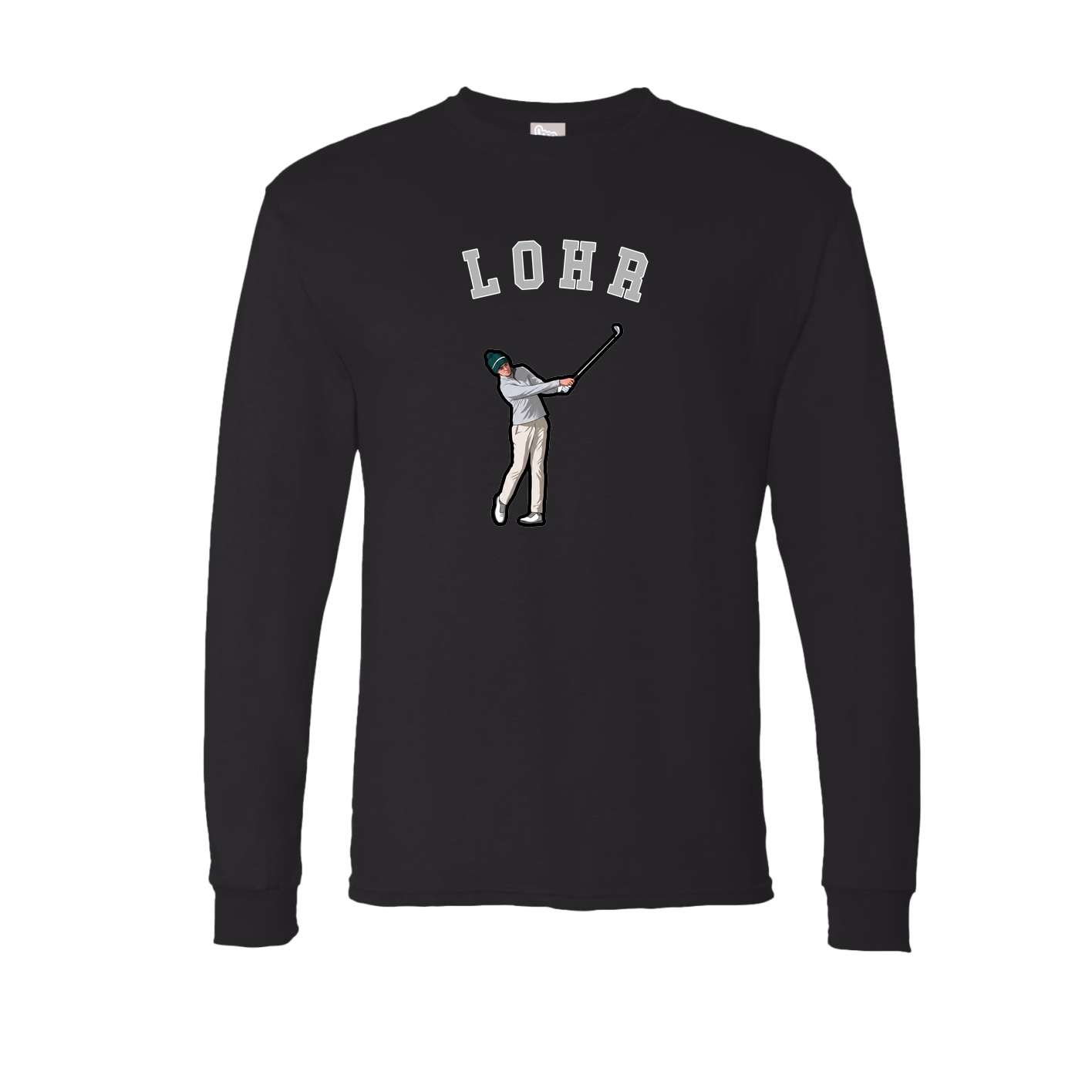 Long Sleeve Tee — Shirsey Arch in Black