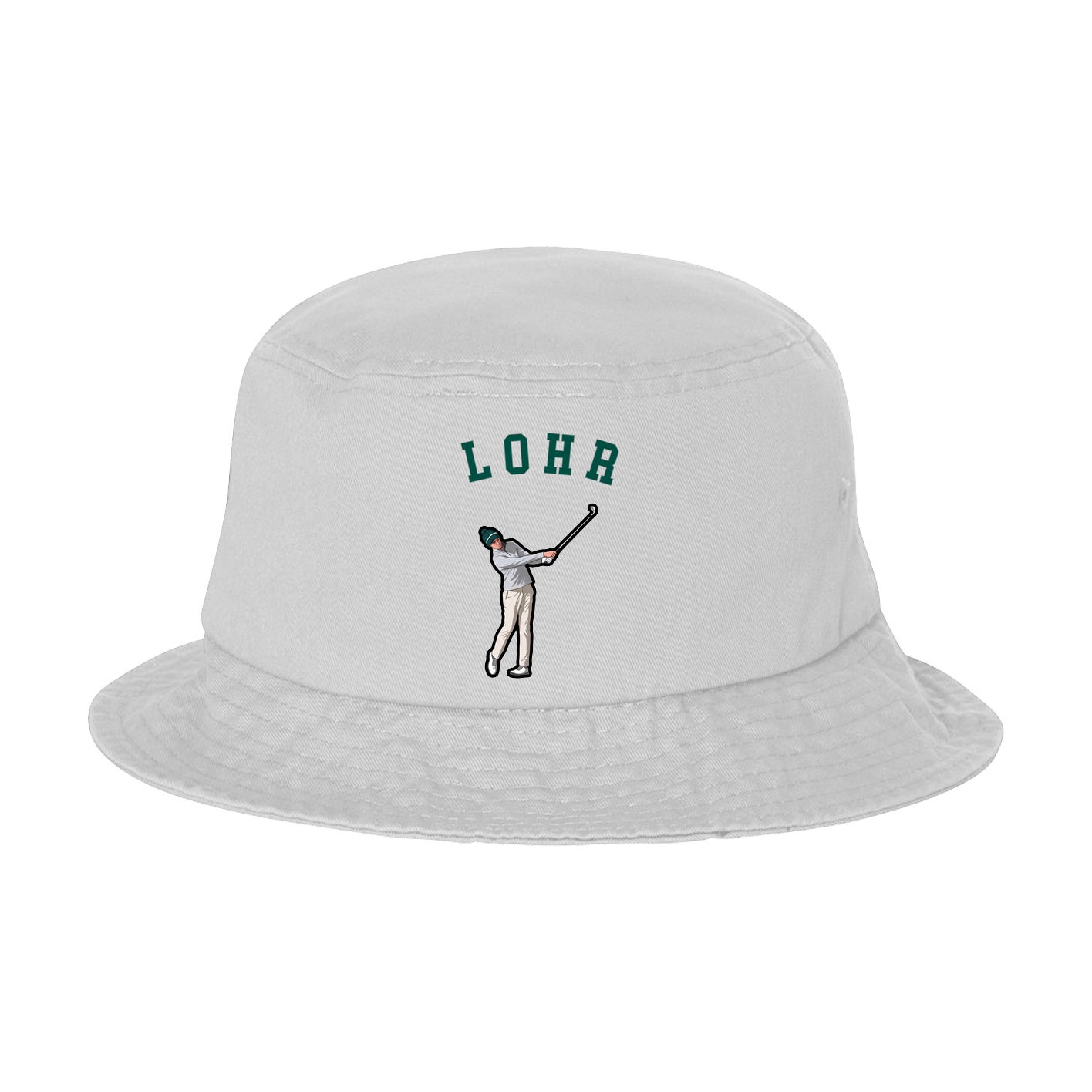 Bucket Cap — Shirsey Arch in White