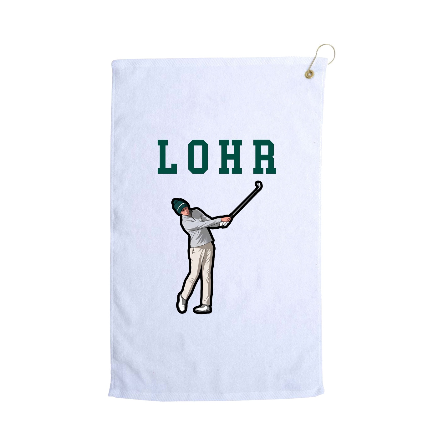 Golf Towel — Shirsey in White