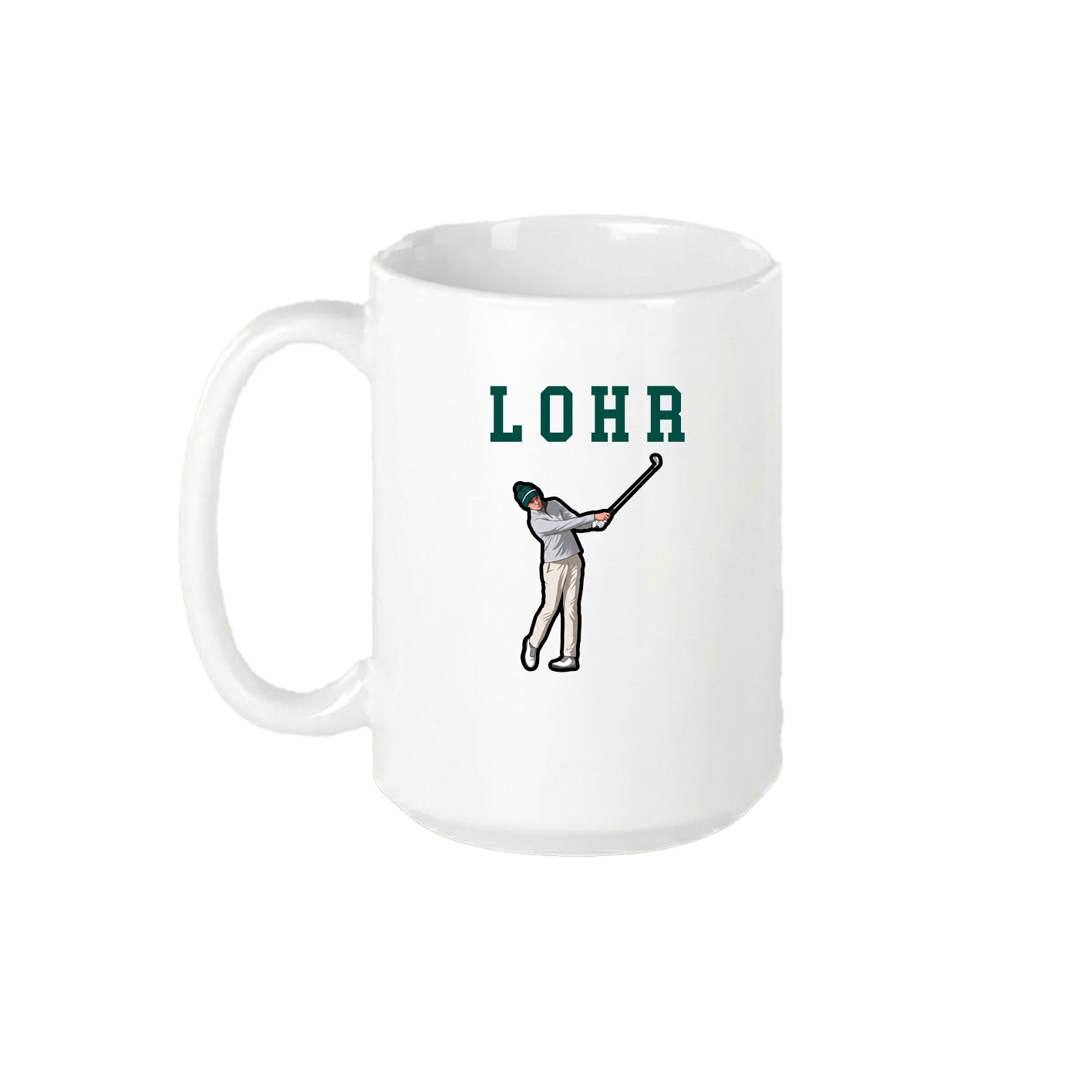 15oz Coffee Mug — Shirsey in White