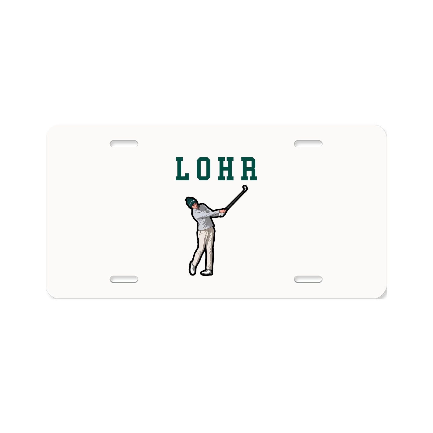 License Plate — Shirsey in Classic
