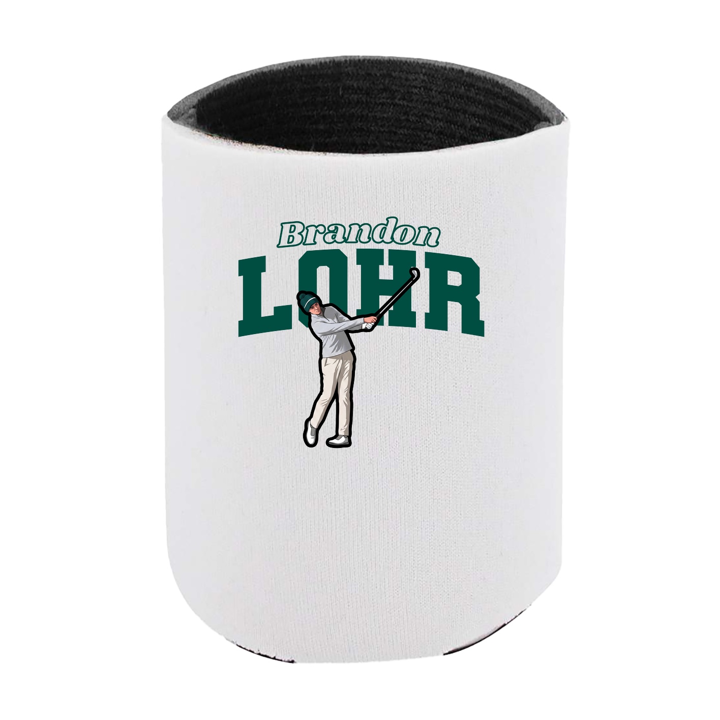 Can Holder — Name Arch in White