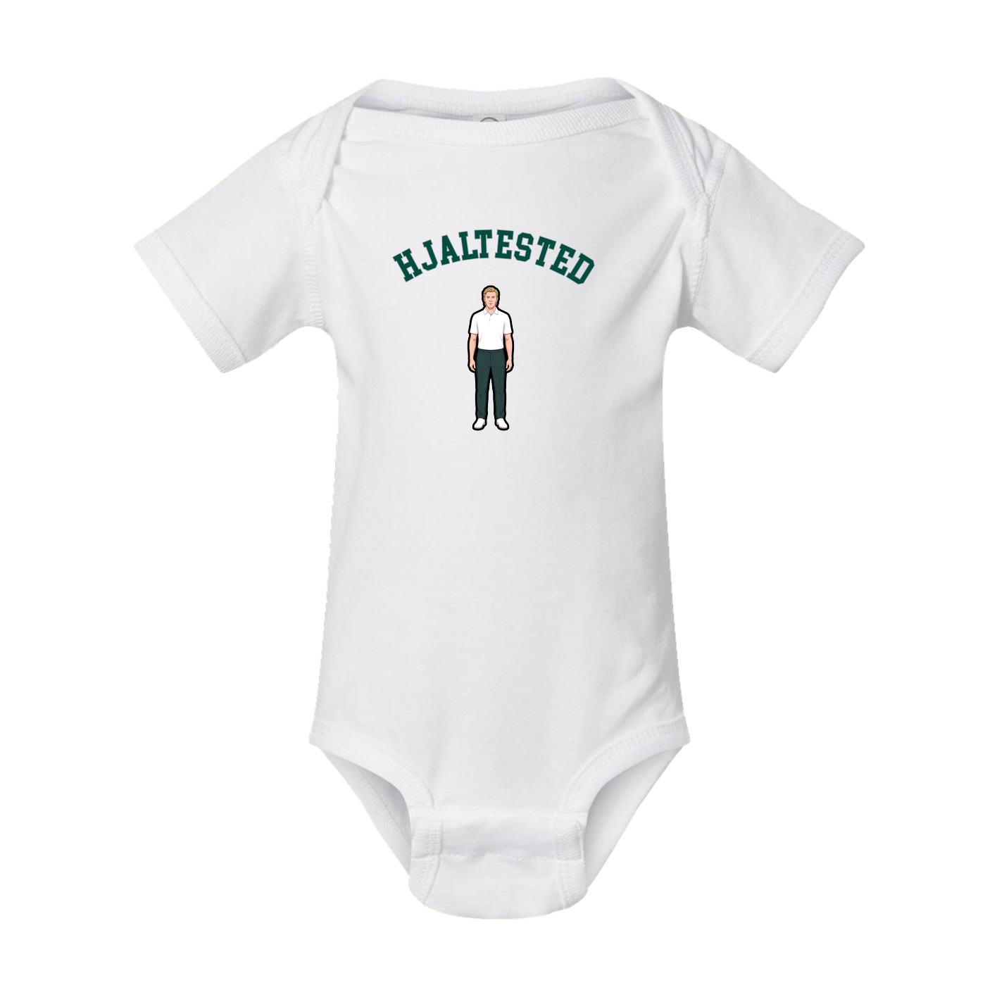 Baby Onesie — Shirsey Arch in White