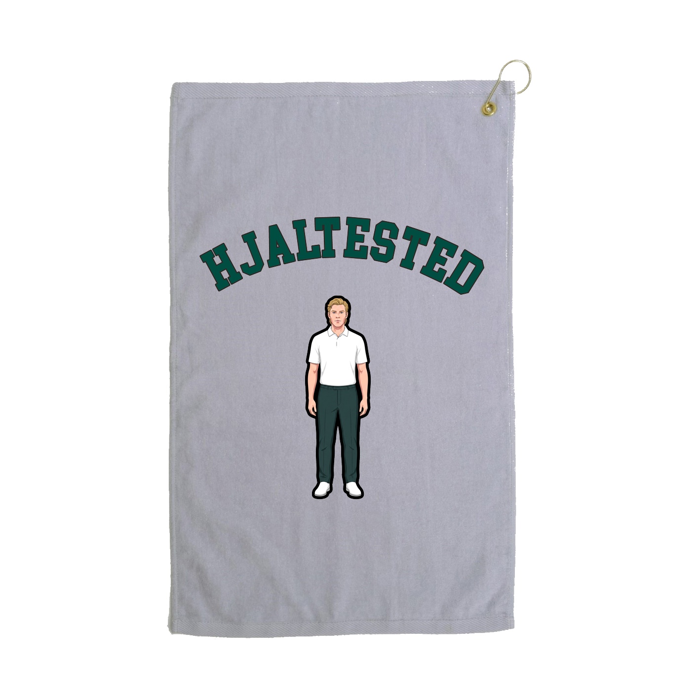 Golf Towel — Shirsey Arch in Grey