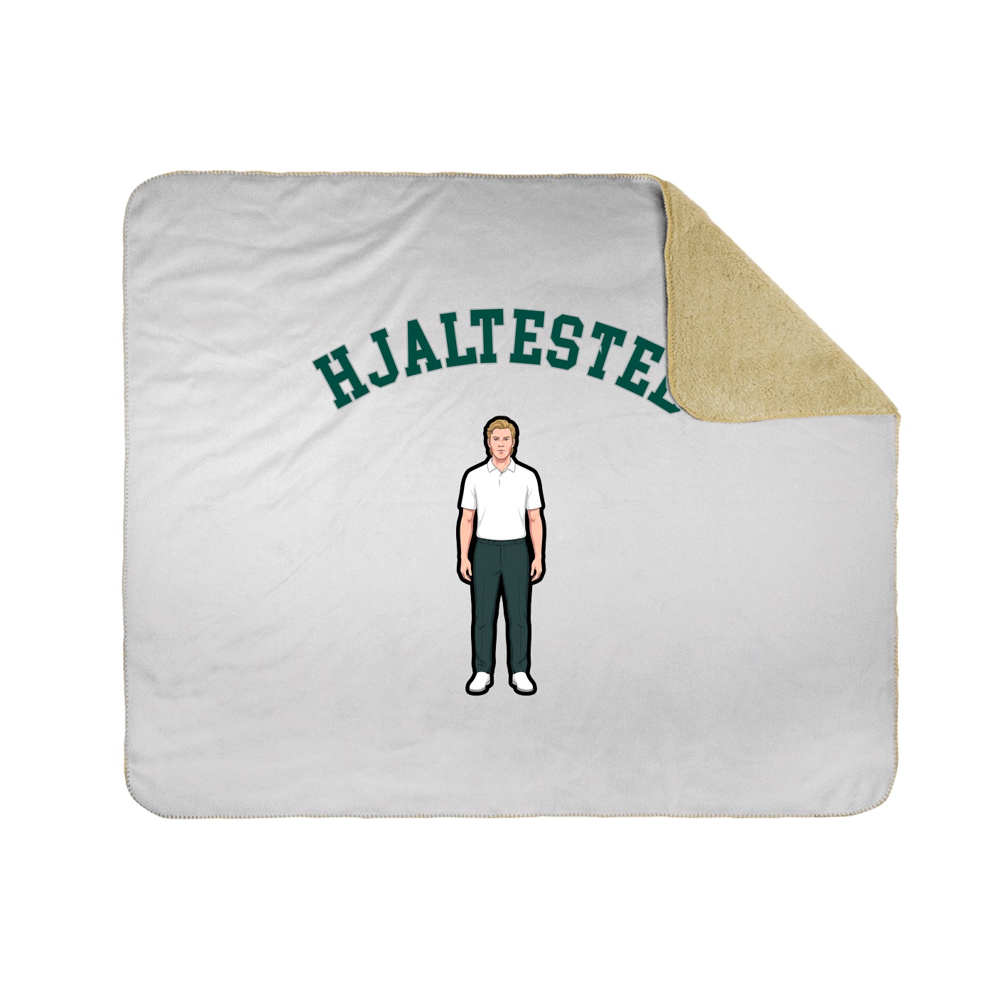 Throw Blanket — Shirsey Arch in White
