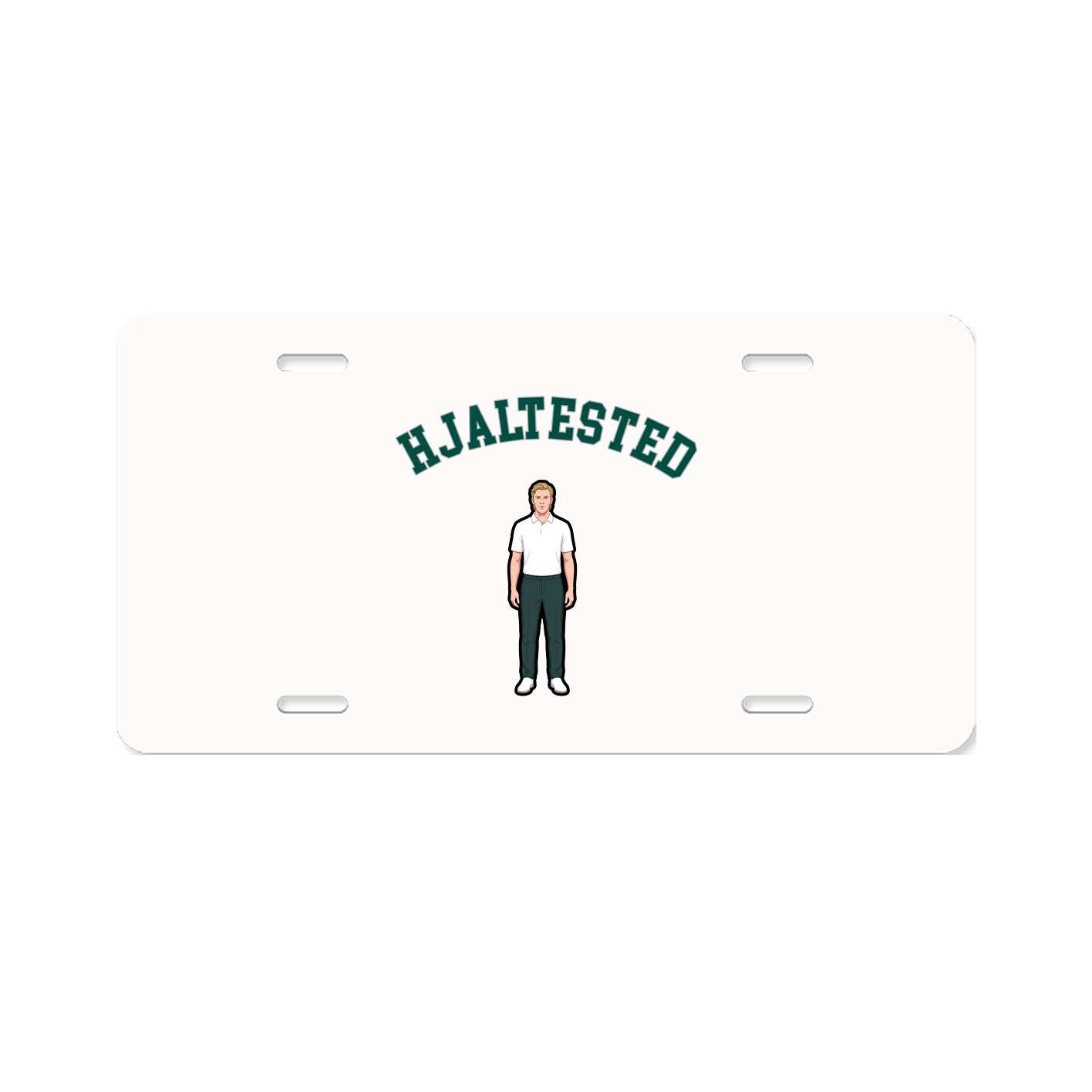 License Plate — Shirsey Arch in Classic
