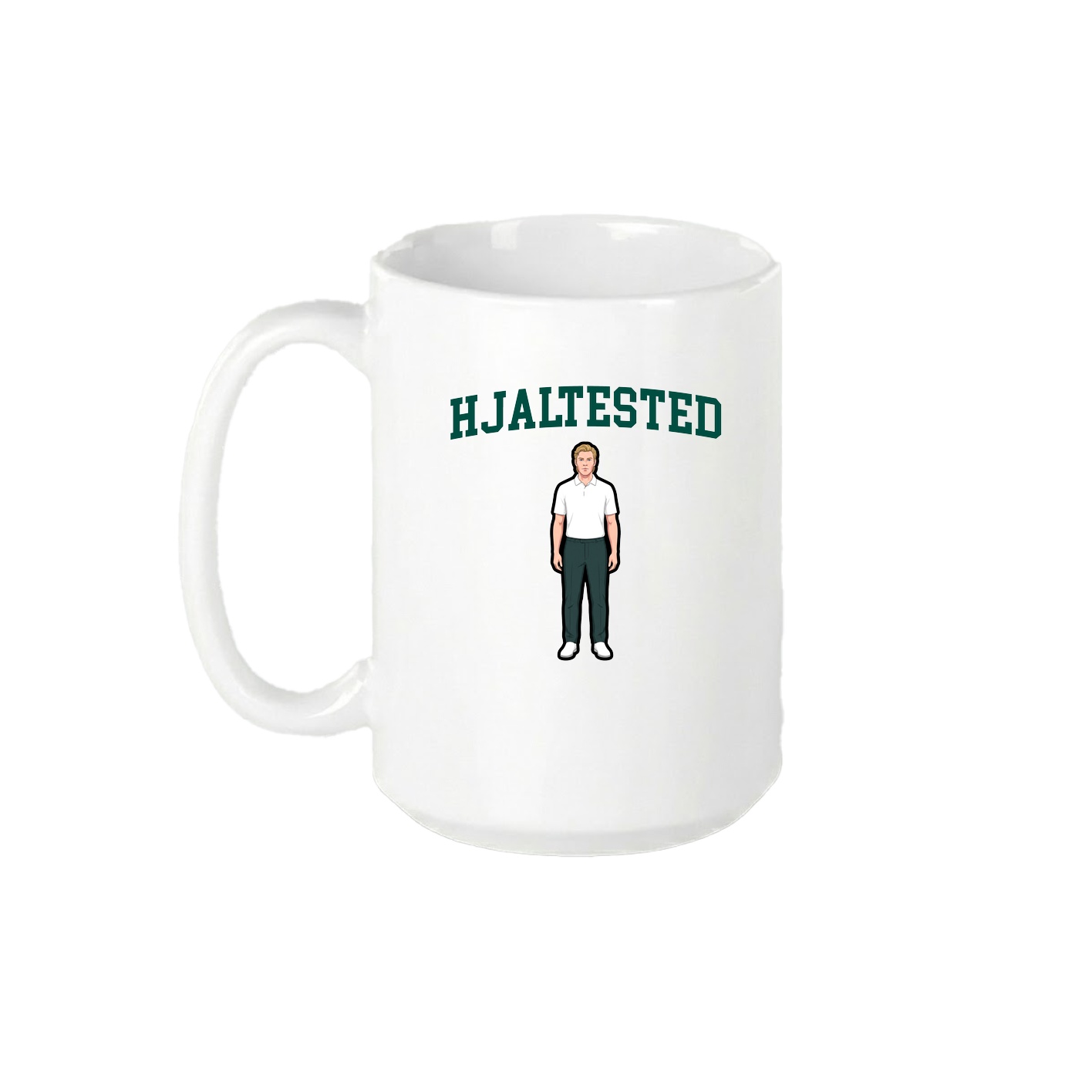 15oz Coffee Mug — Shirsey in White