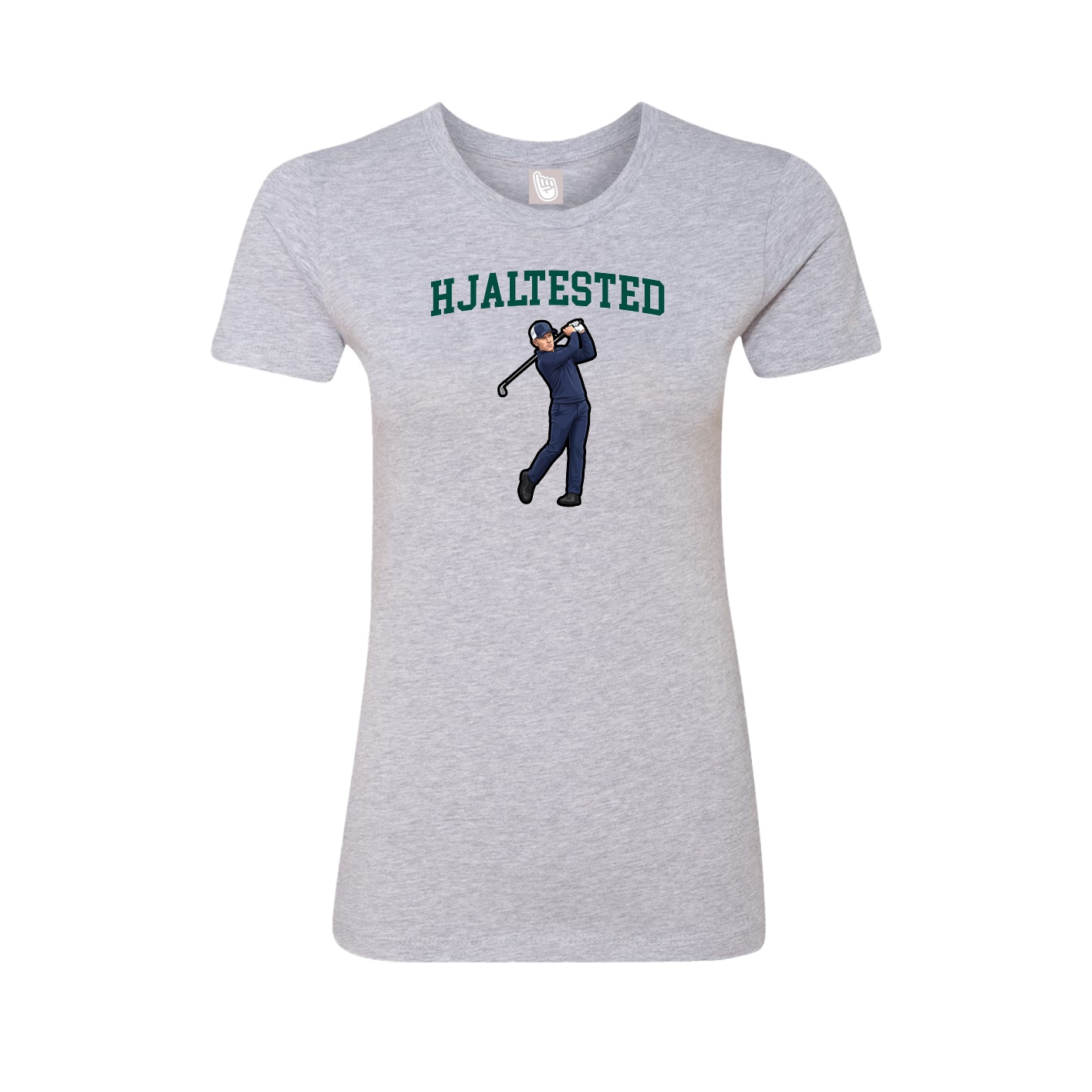 Fitted Women's Tee — Shirsey in Grey