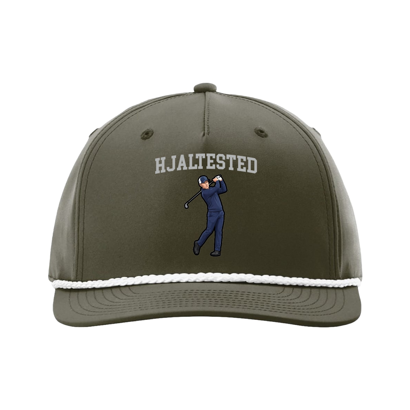 Five-Panel Classic Rope Cap — Shirsey in Green