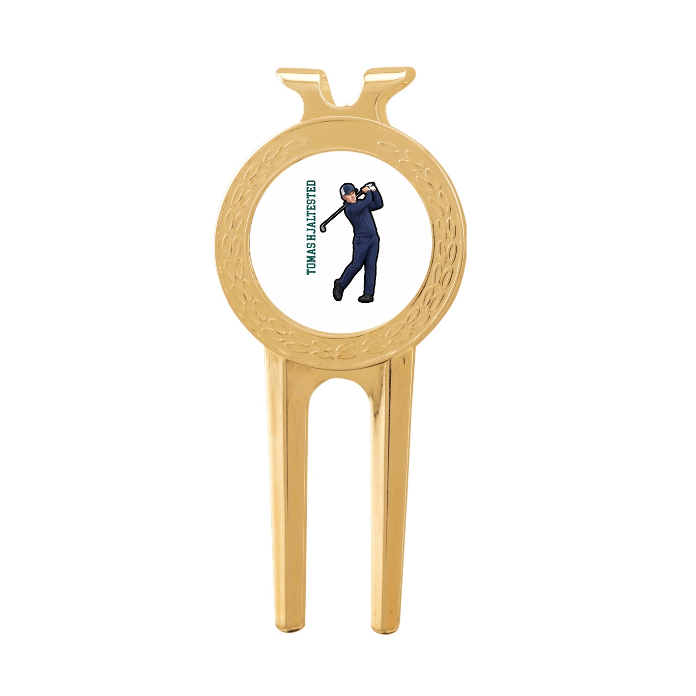 Divot Tool with Ball Marker — Name Vertical in Classic