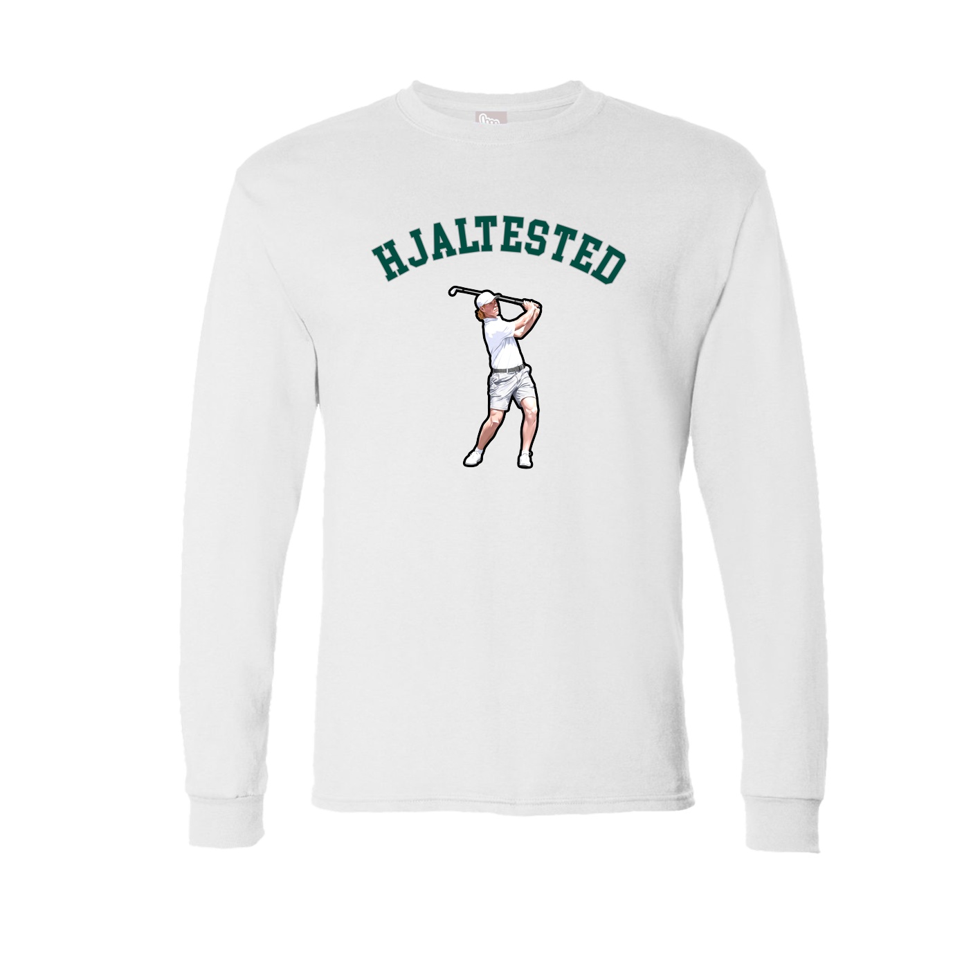 Long Sleeve Tee — Shirsey Arch in White