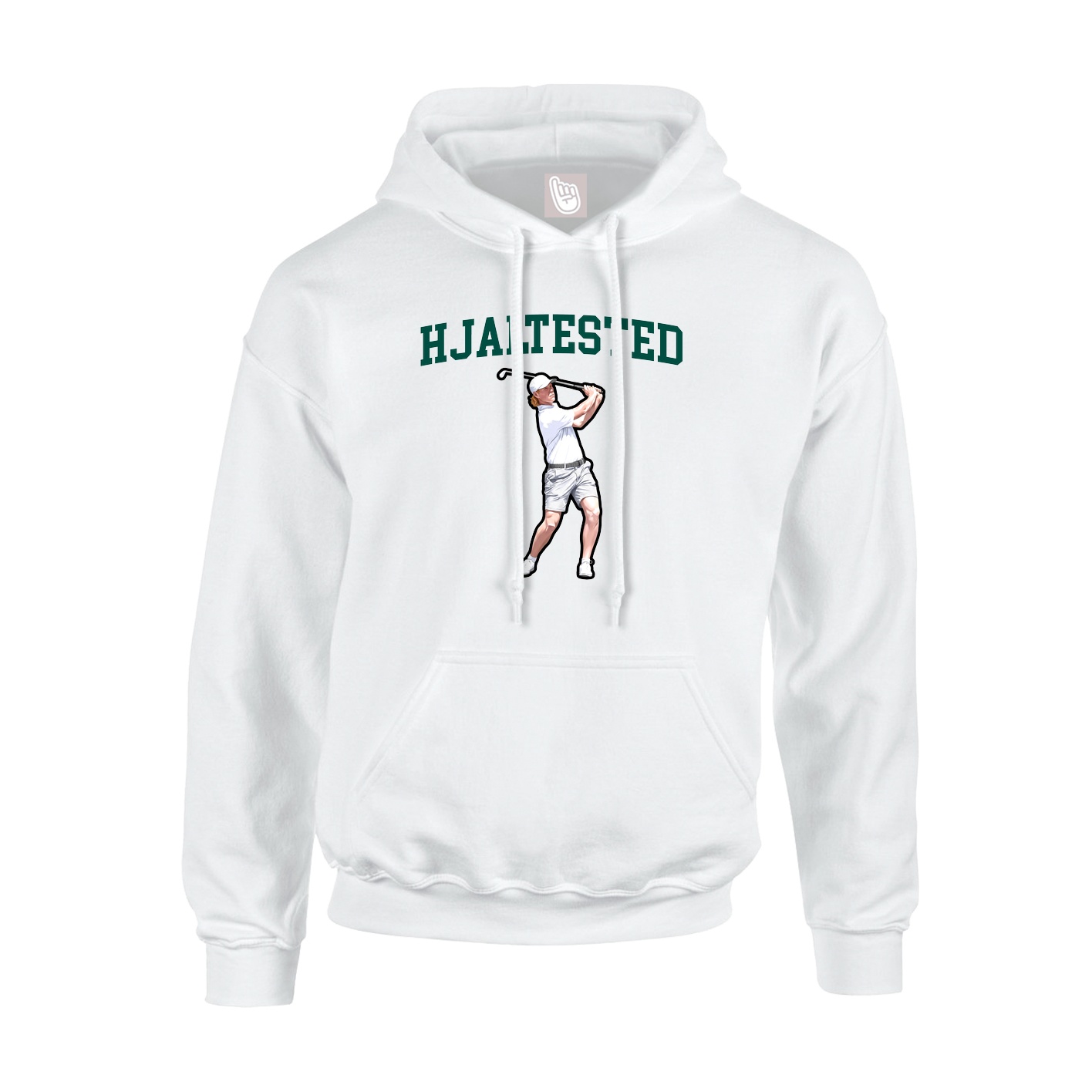 Hoodie — Shirsey in White