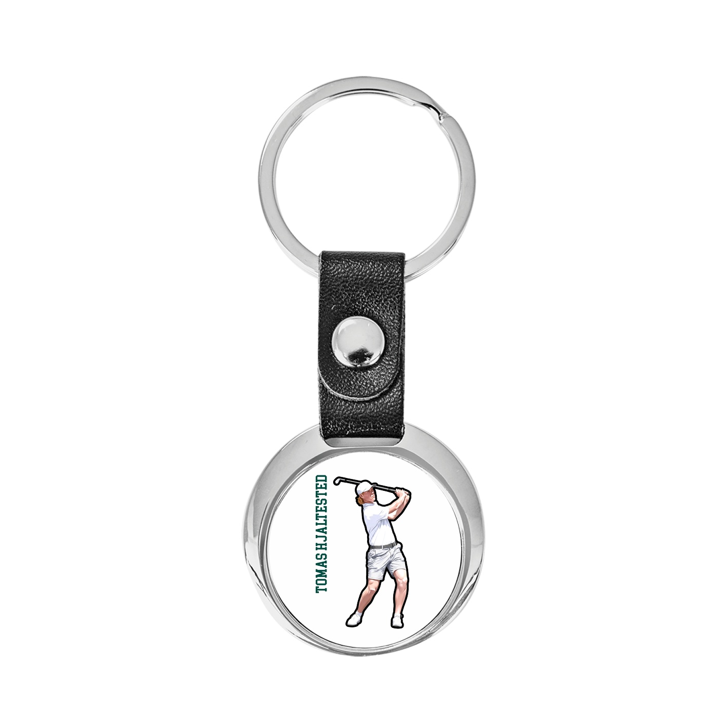 Key Chain — Name Vertical in Classic