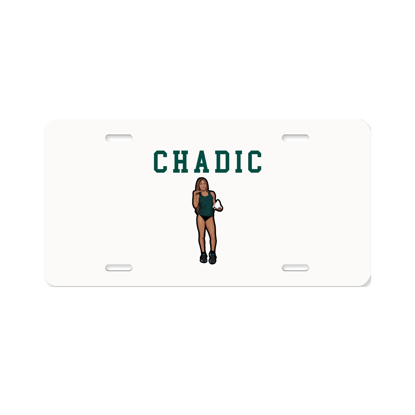 License Plate — Shirsey in Classic