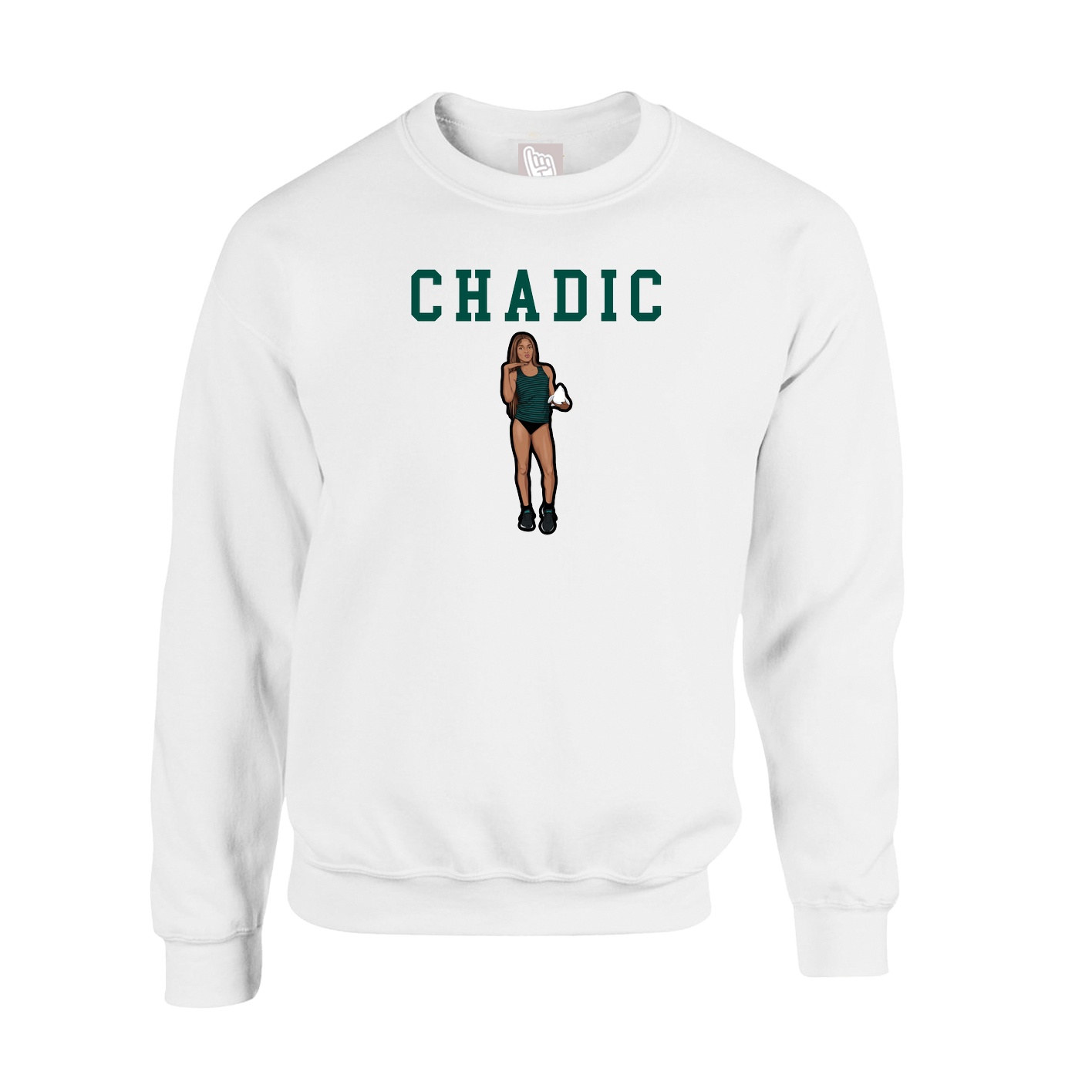 Fleece Crew — Shirsey in White