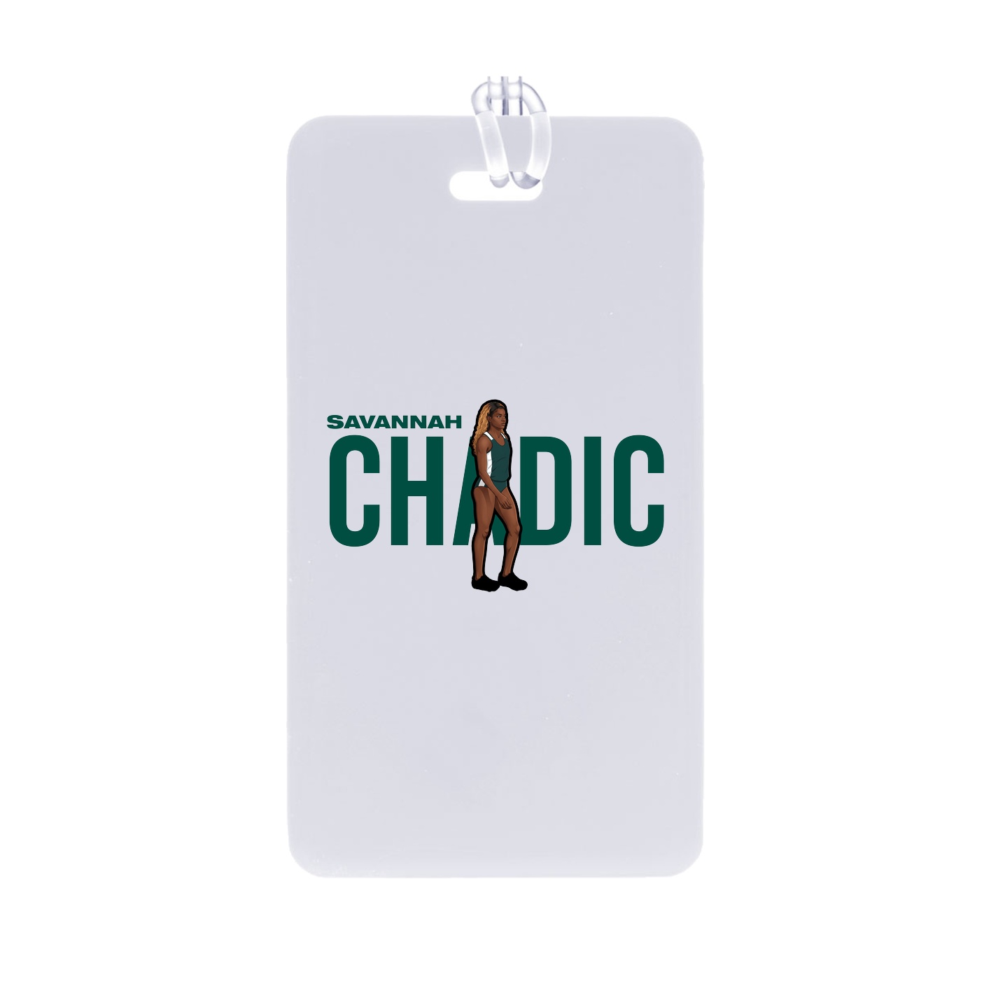 Bag Tag — Player Name in Classic