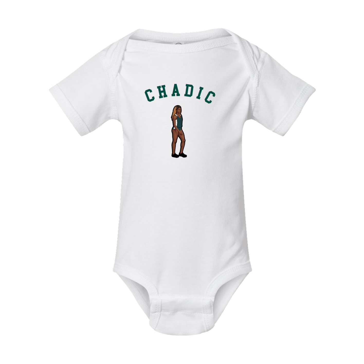 Baby Onesie — Shirsey Arch in White