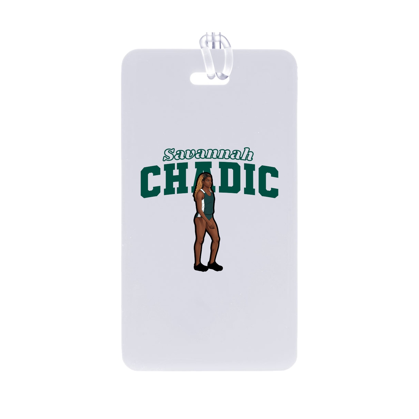 Bag Tag — Name Arch in Classic