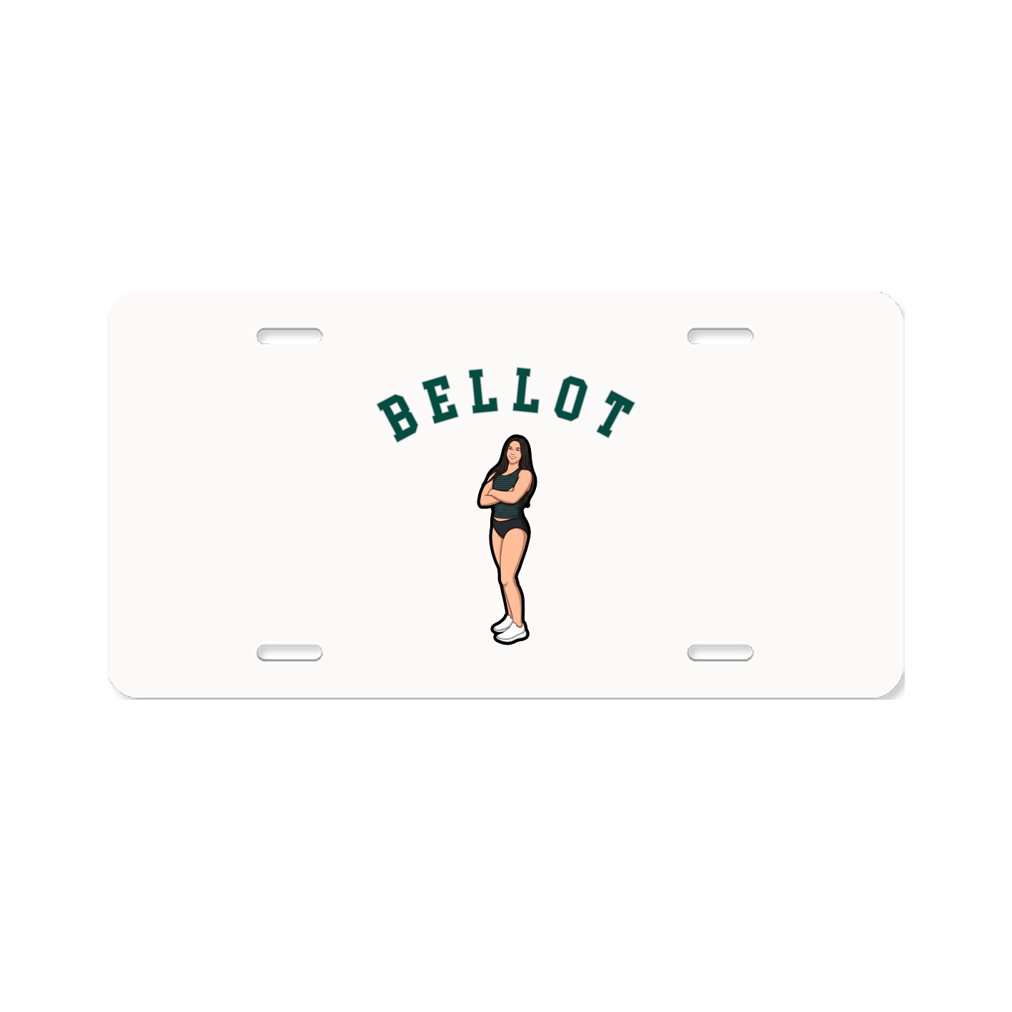 License Plate — Shirsey Arch in Classic
