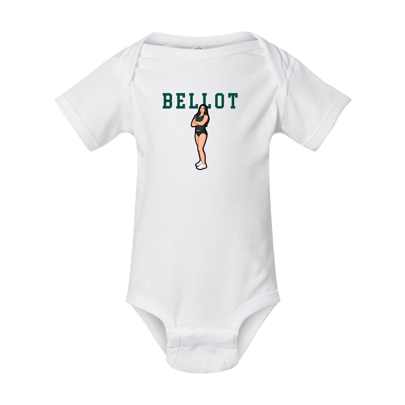 Baby Onesie — Shirsey in White