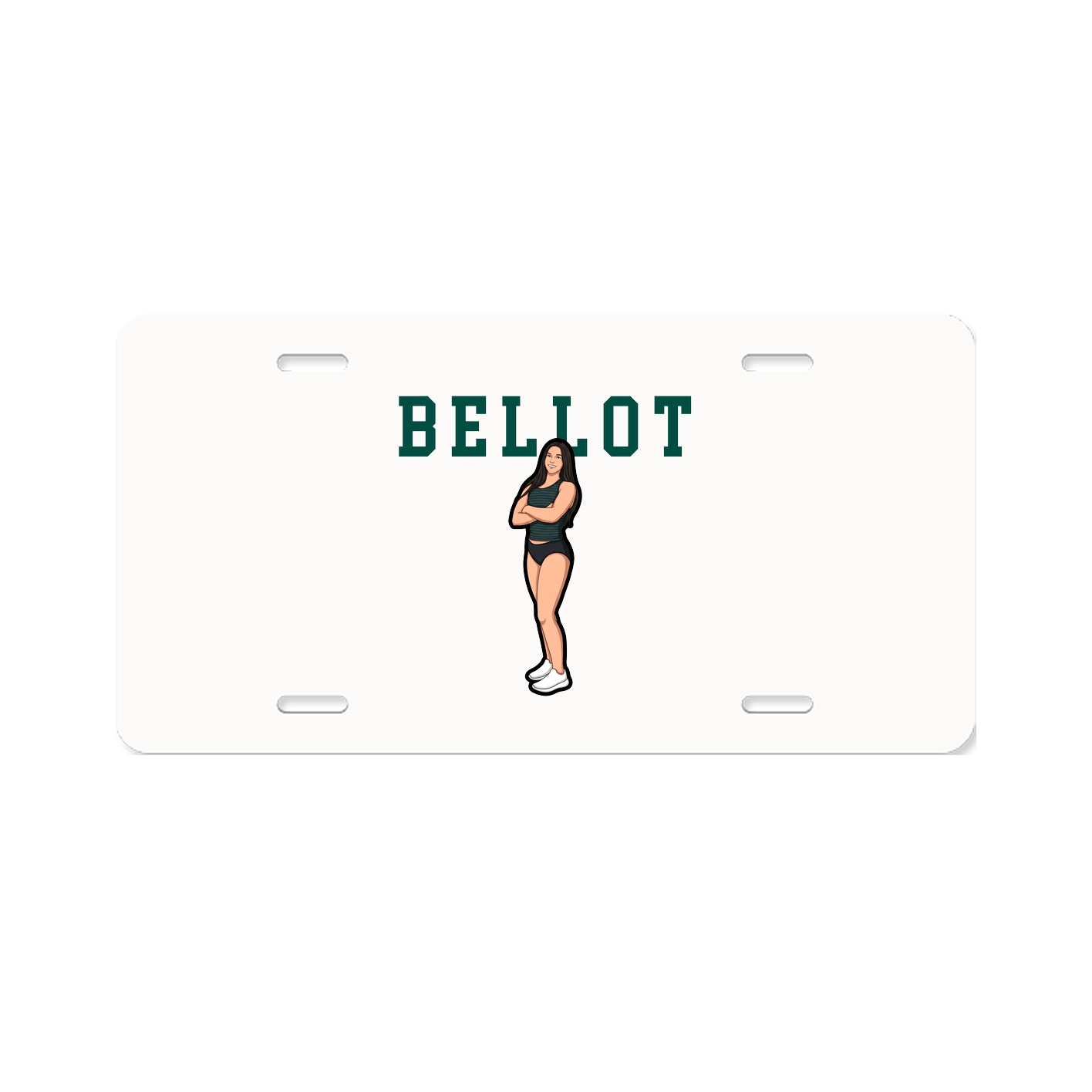 License Plate — Shirsey in Classic