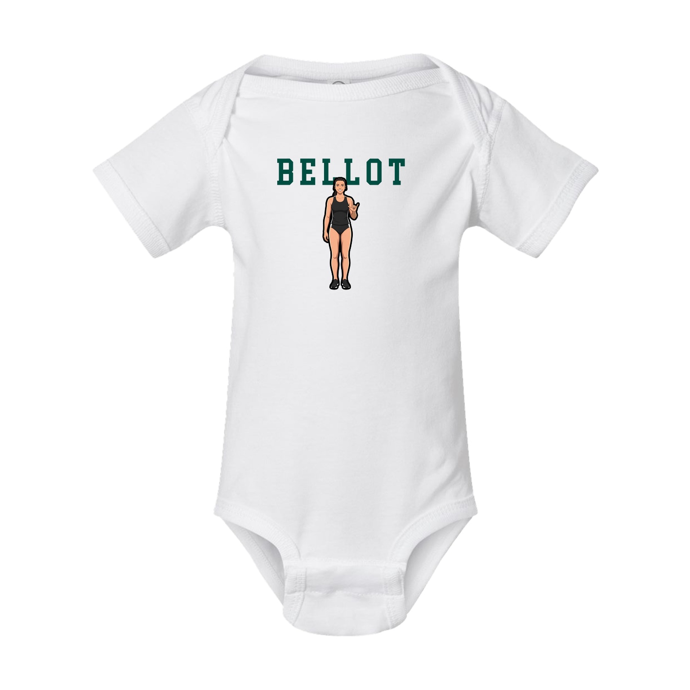 Baby Onesie — Shirsey in White