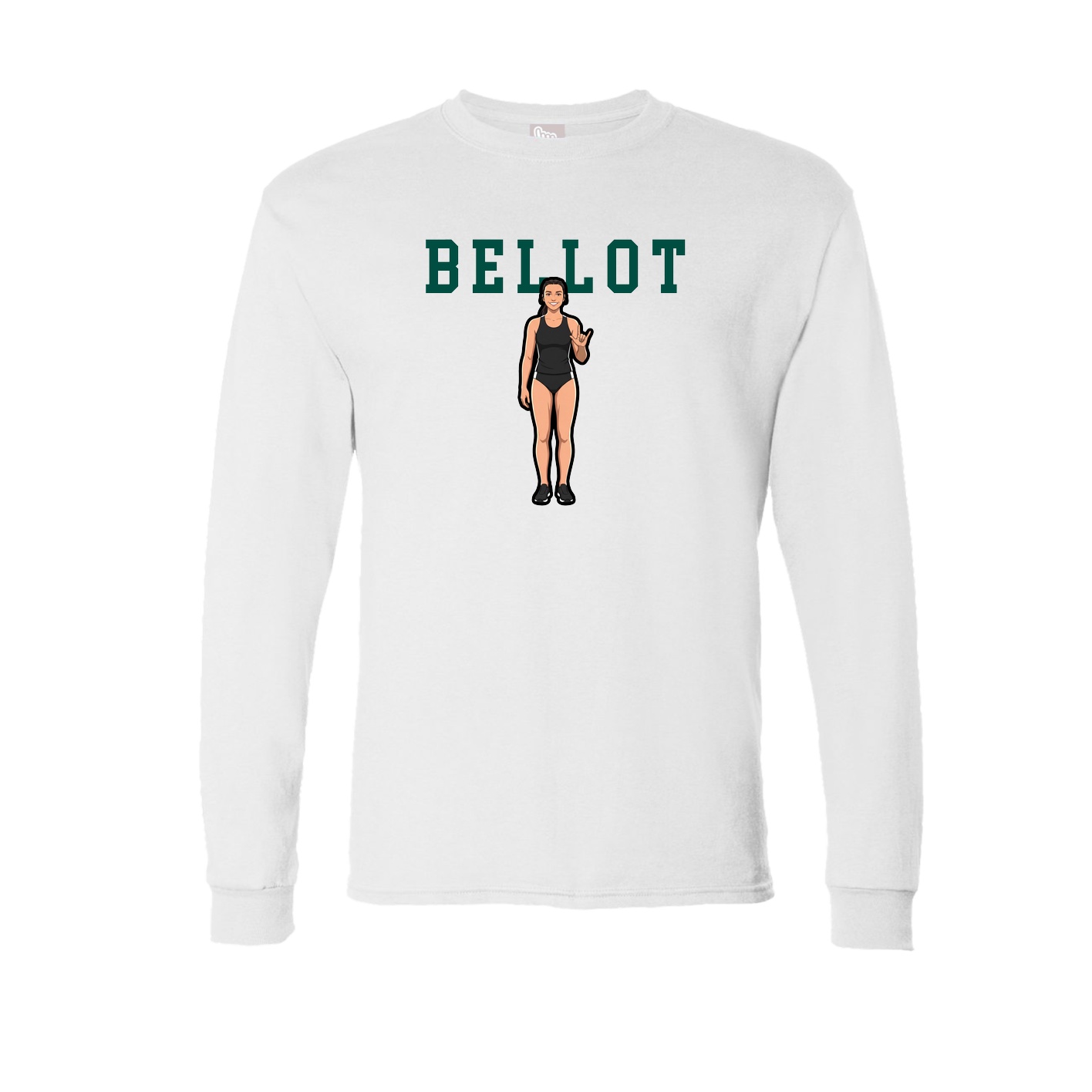 Long Sleeve Tee — Shirsey in White