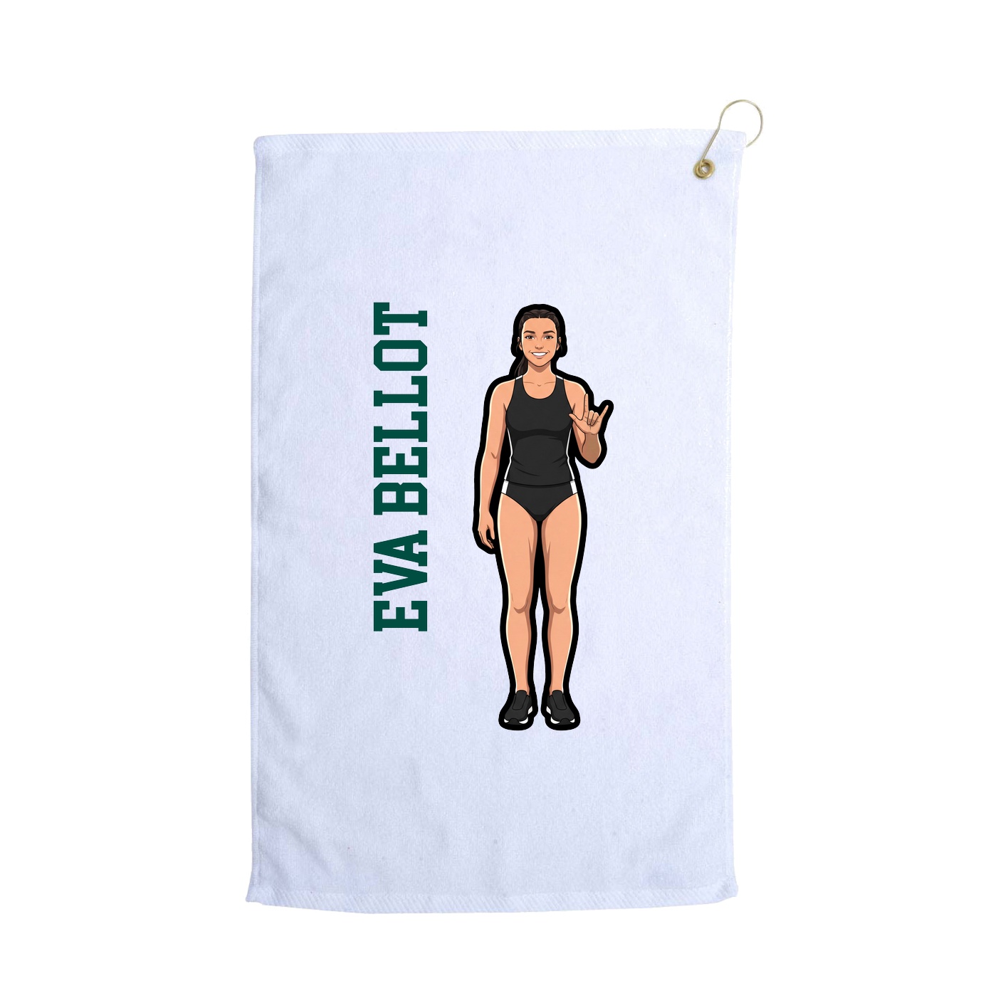 Terry Velour Golf Towel