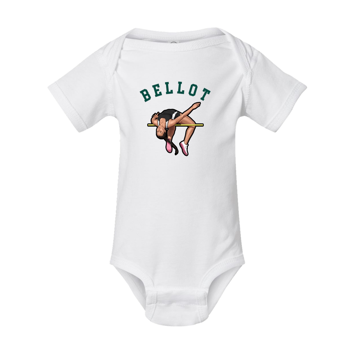 Baby Onesie — Shirsey Arch in White